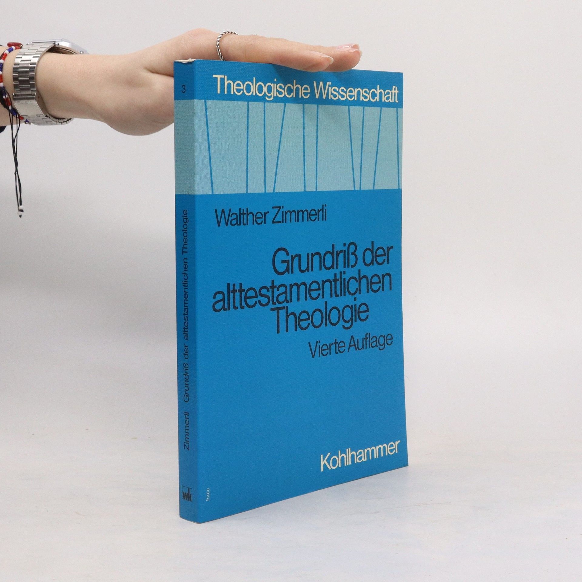 Walther Zimmerli Grundriß der alttestamentlichen Theologie
