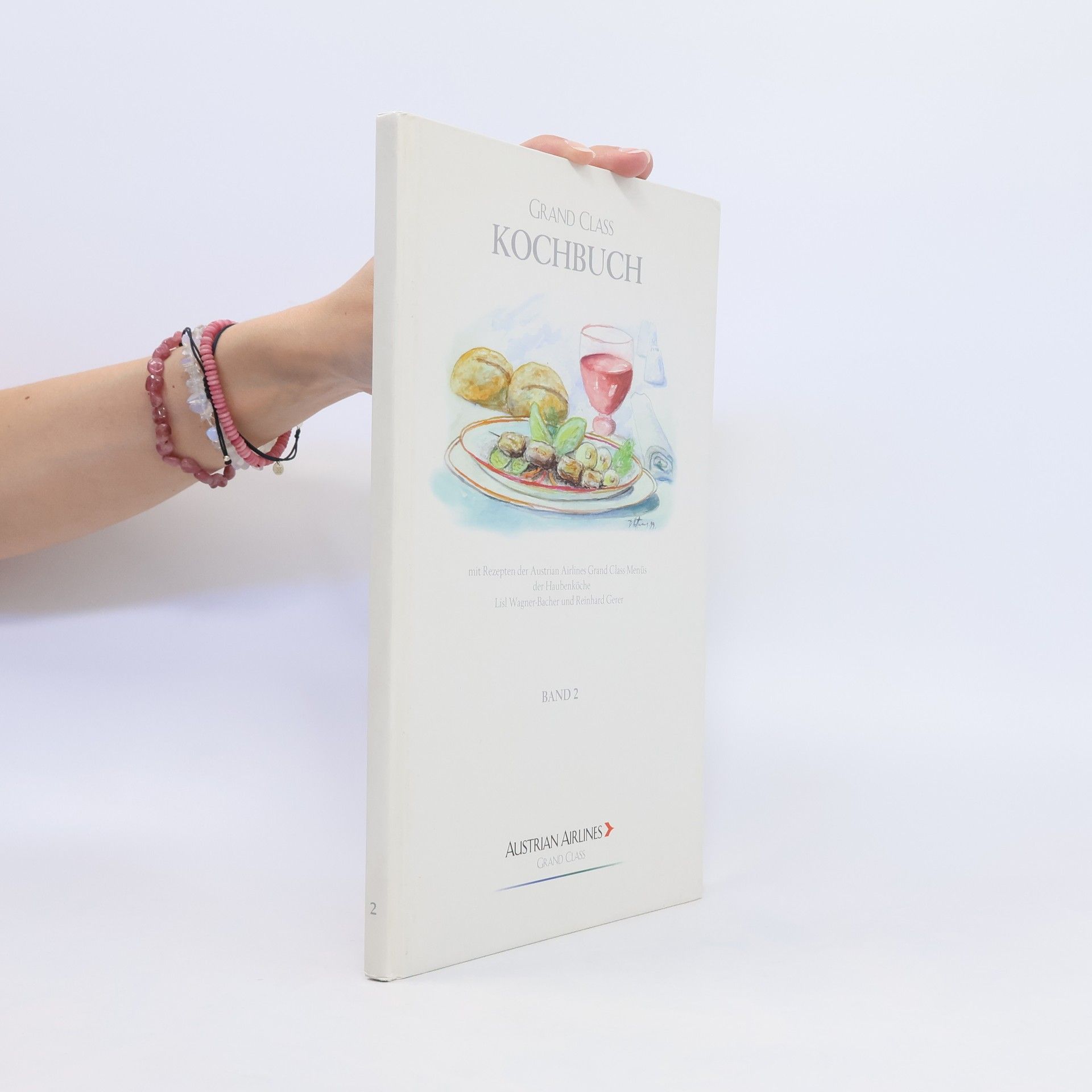 Collectif d'auteurs Kochbuch mit Rezepten der Austrian Airlines Grand Class Menüs. Band 2