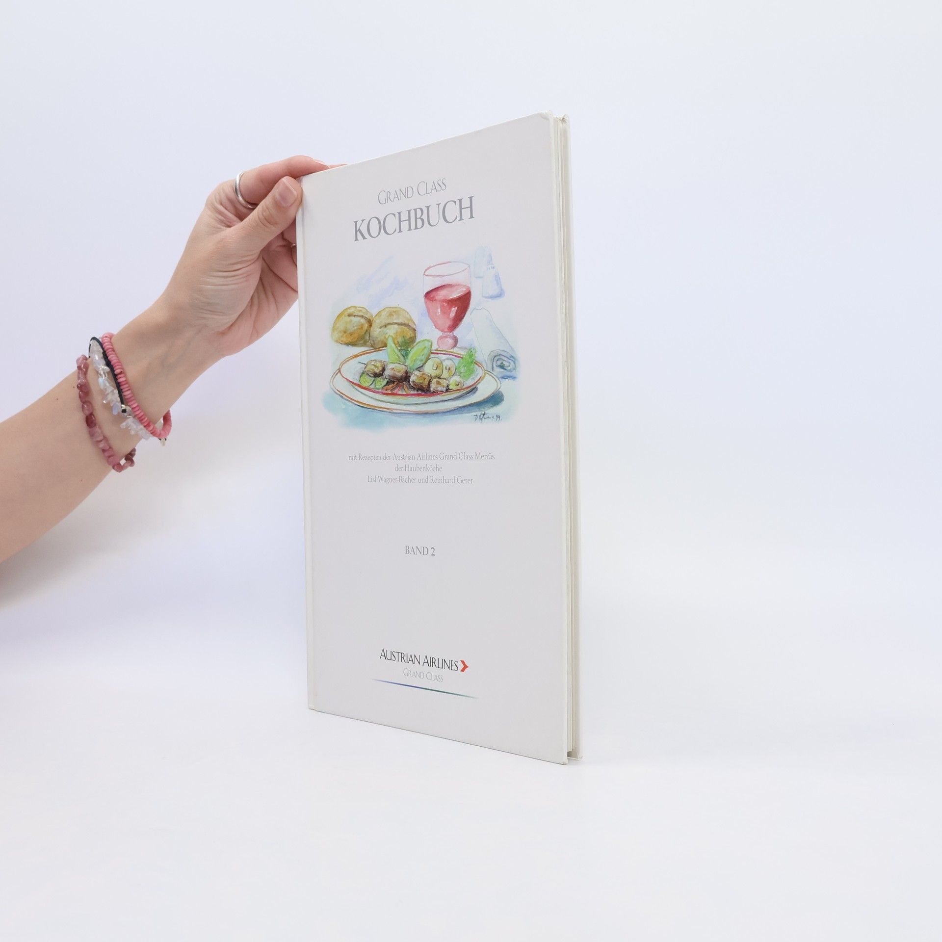 Autorenkollektiv Kochbuch mit Rezepten der Austrian Airlines Grand Class Menüs. Band 2