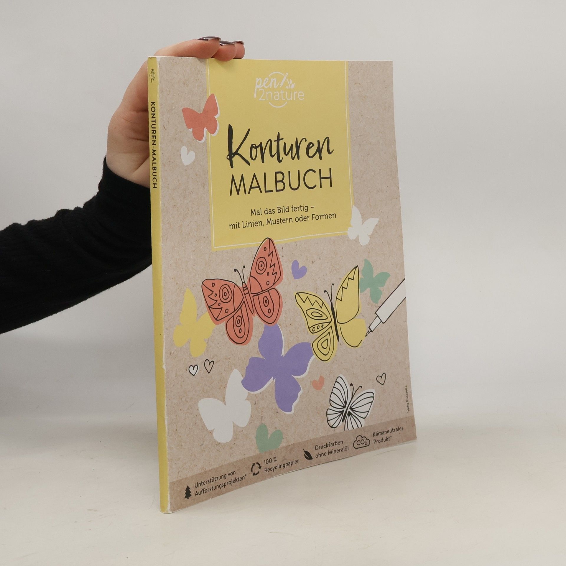 Autorenkollektiv Konturen-Malbuch | Mal das Bild fertig - mit Linien, Mustern oder Formen