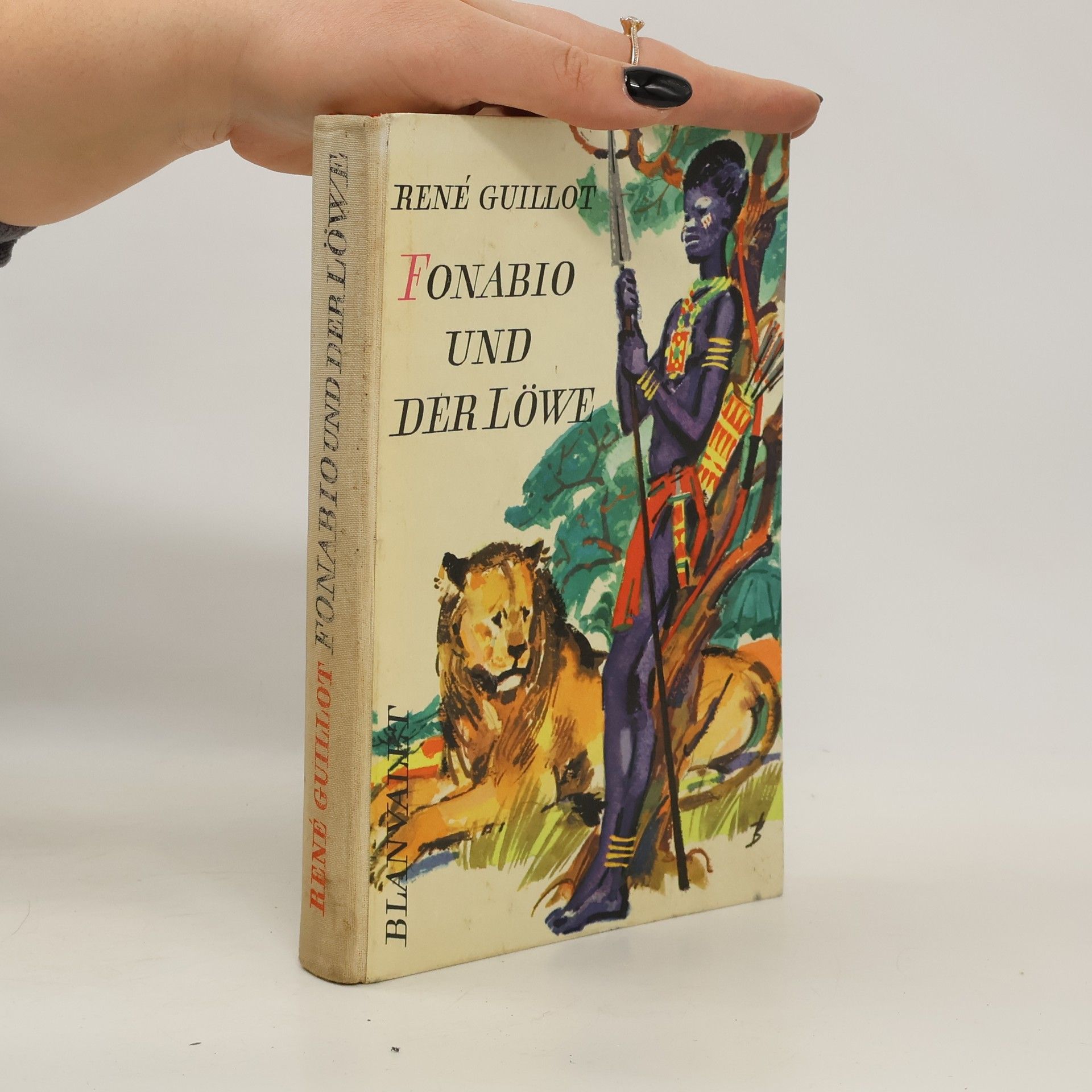 René Guillot Fonabio und der Löwe