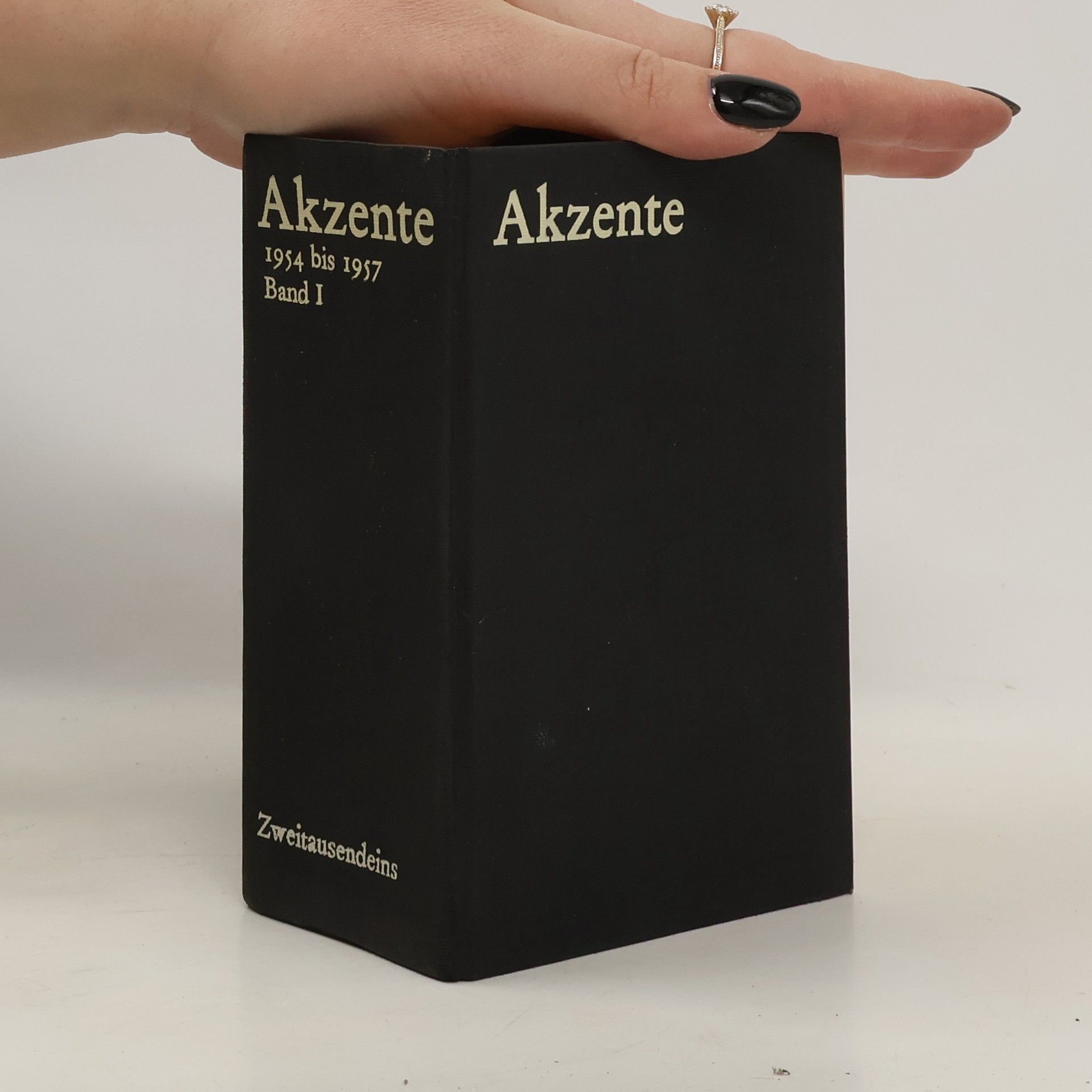 Collectif d'auteurs Akzente 1954 bis 1957 Band I