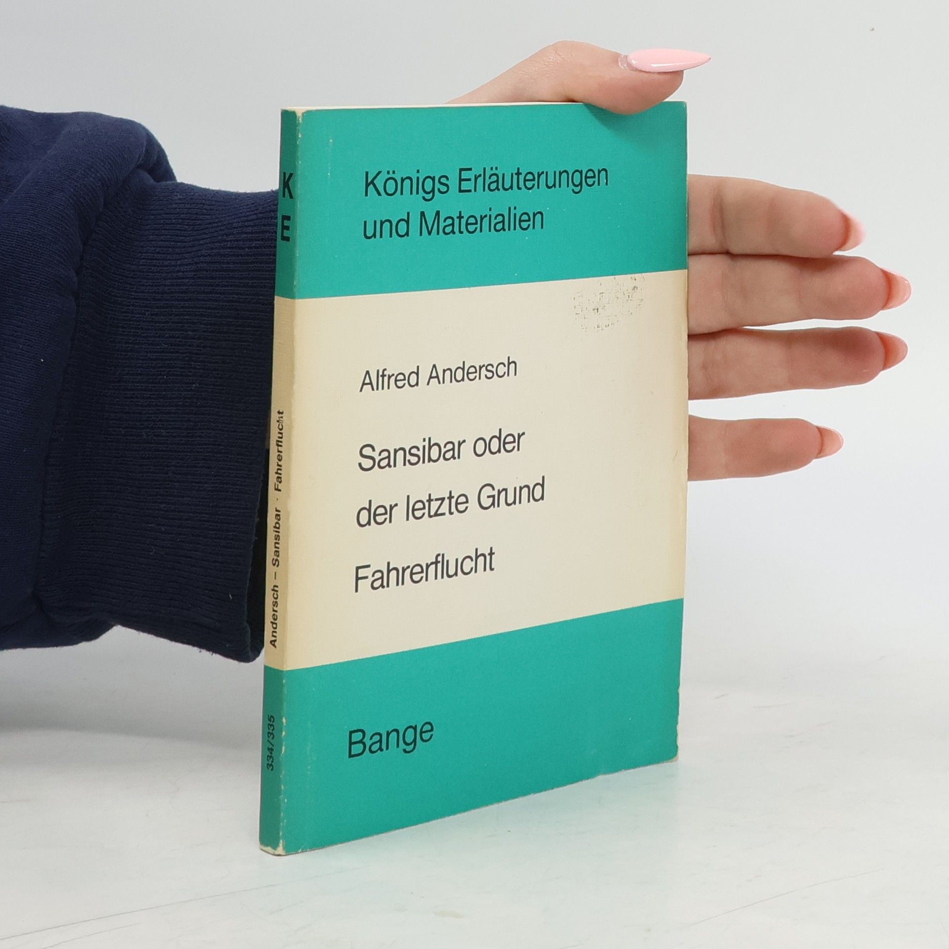 Alfred Andersch Königs Erläuterungen und Materialien
