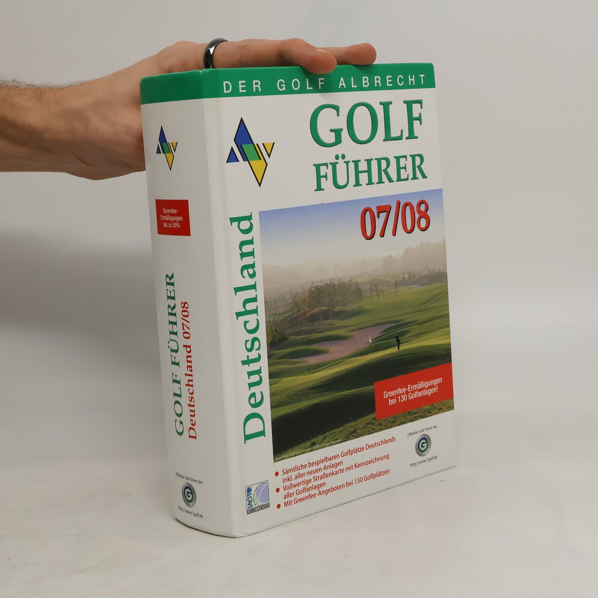 Collectif d'auteurs Golf Führer Deutschland 07/08