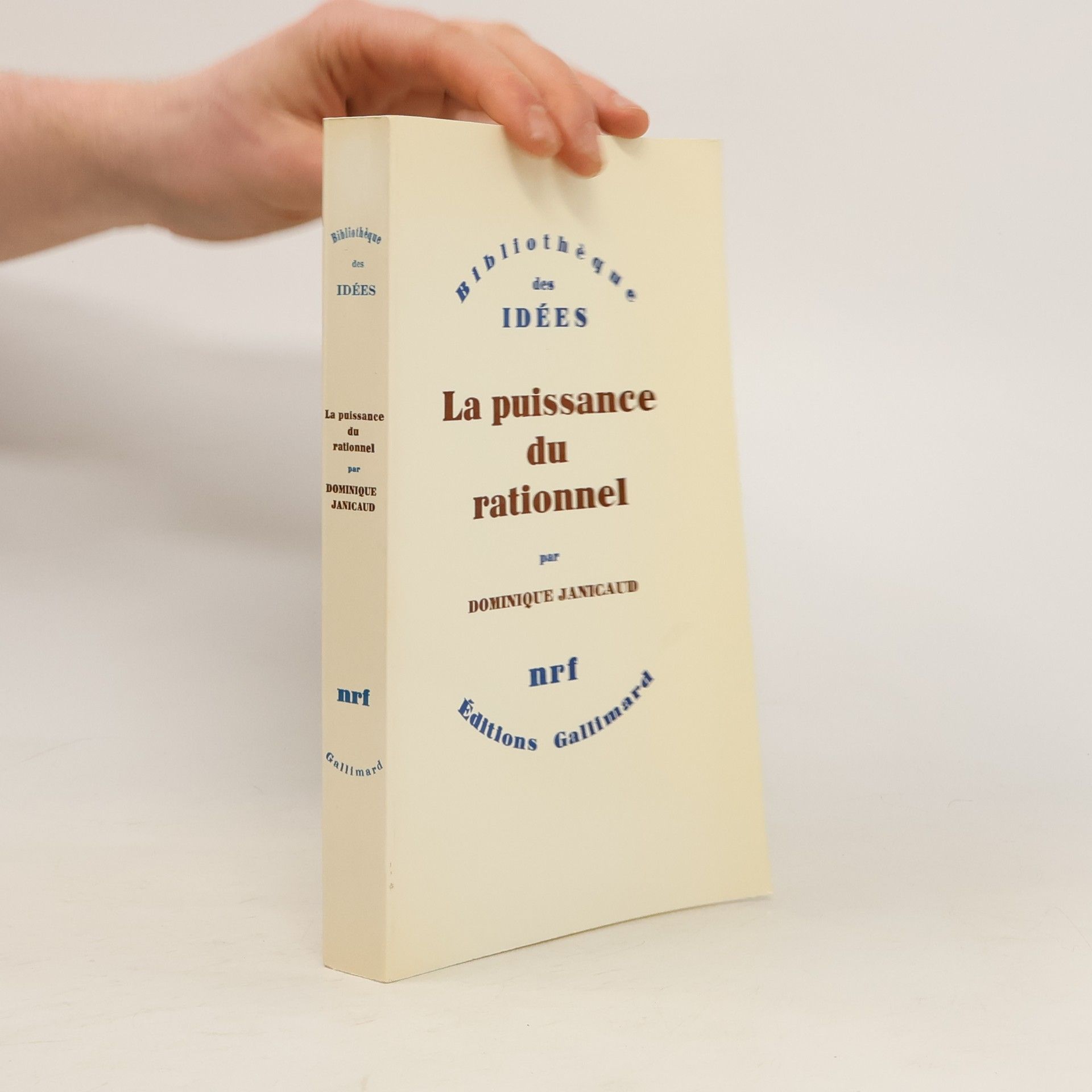 Dominique Janicaud La puissance du rationnel