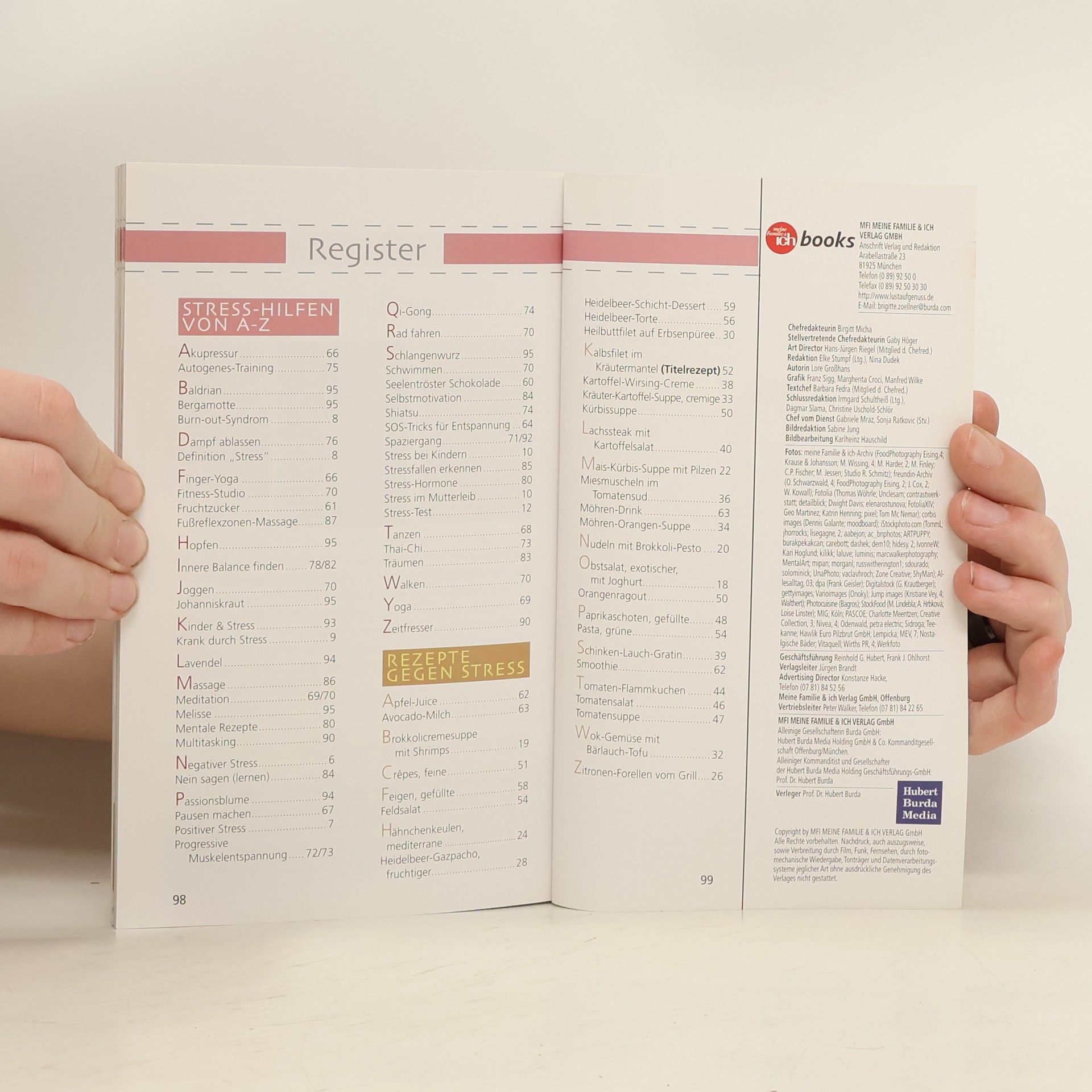 Kolektiv autorů Rezepte gegen Stress