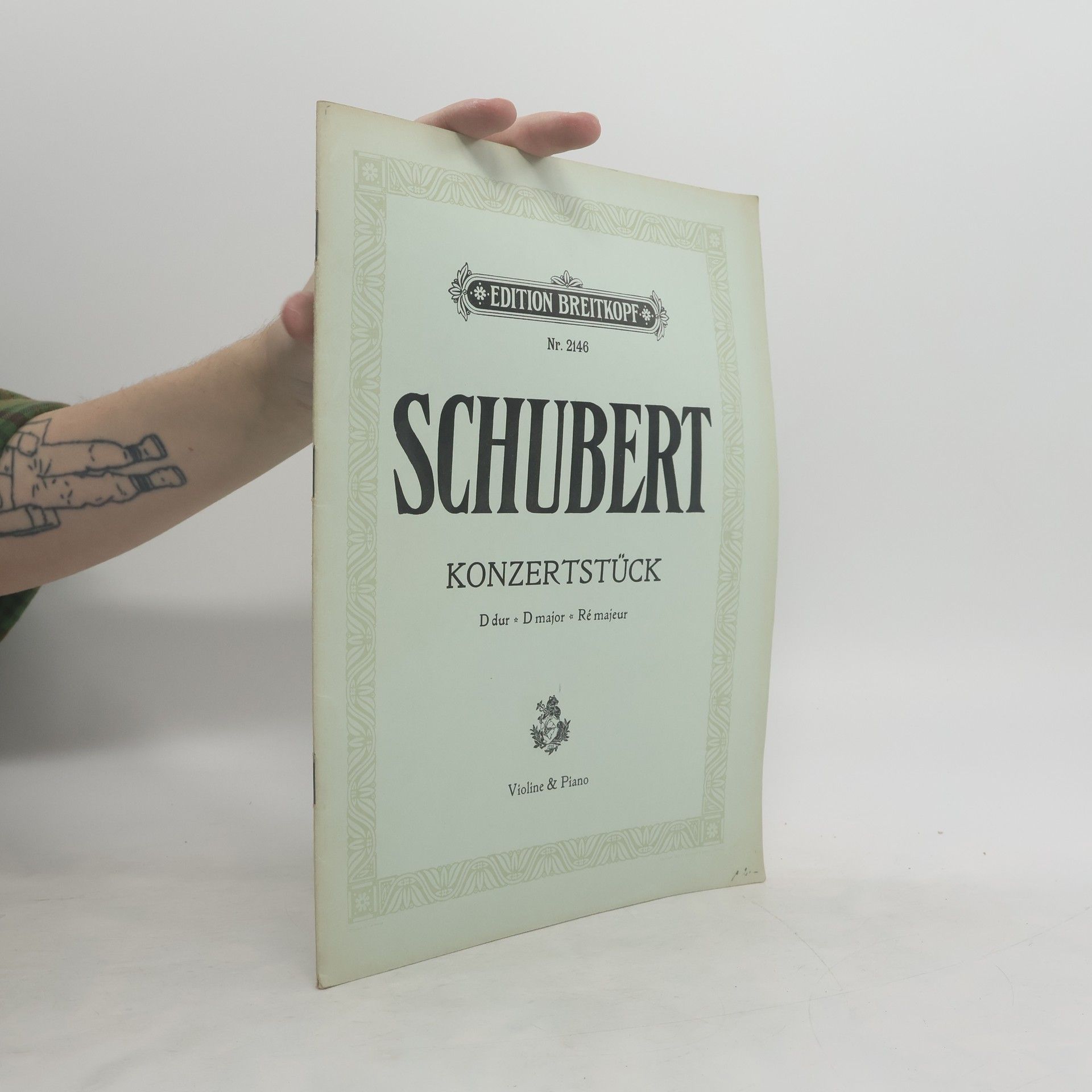 Franz Schubert Konzertstück D dur