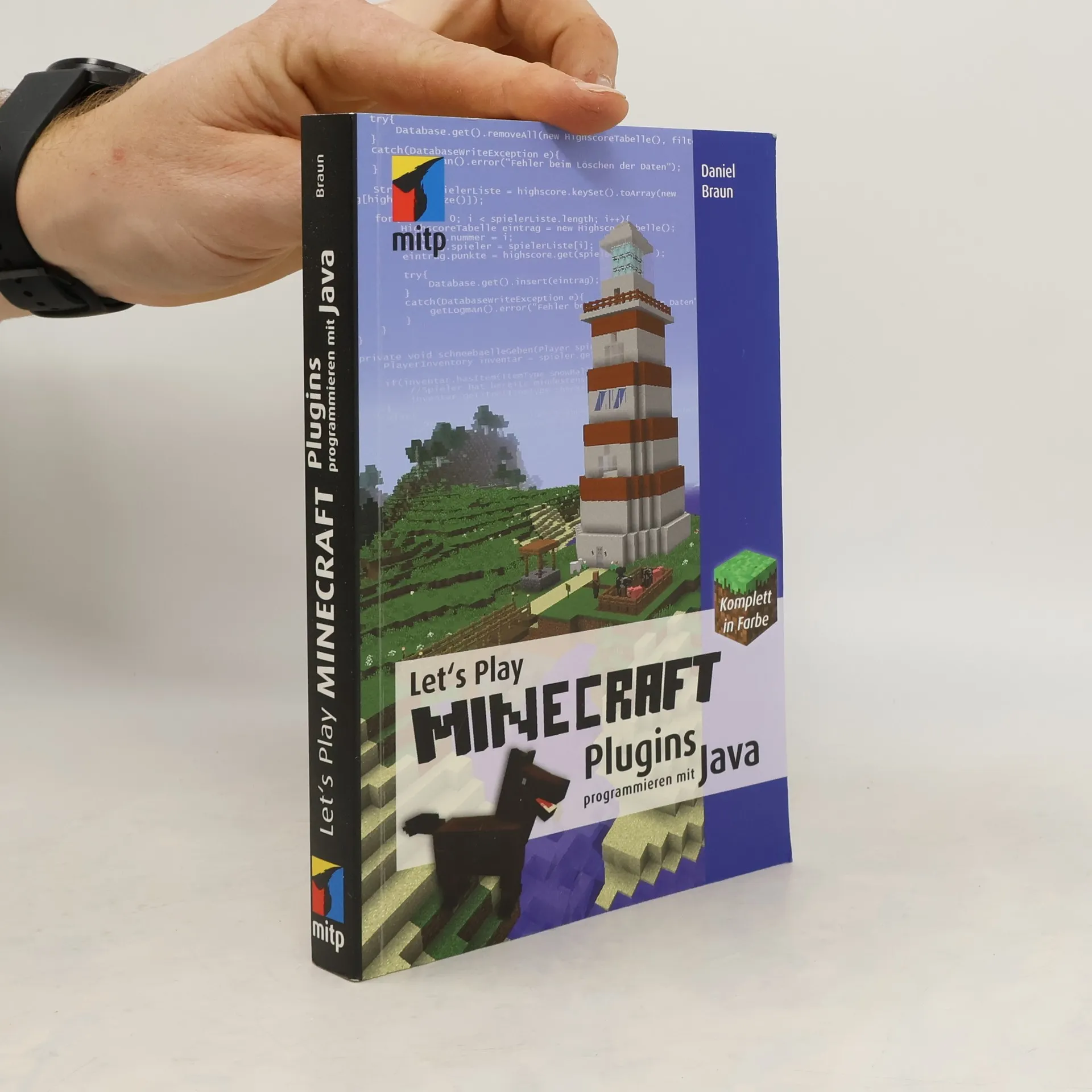 Let's play Minecraft - Plugins programmieren mit Java | Book | Daniel Braun | DE