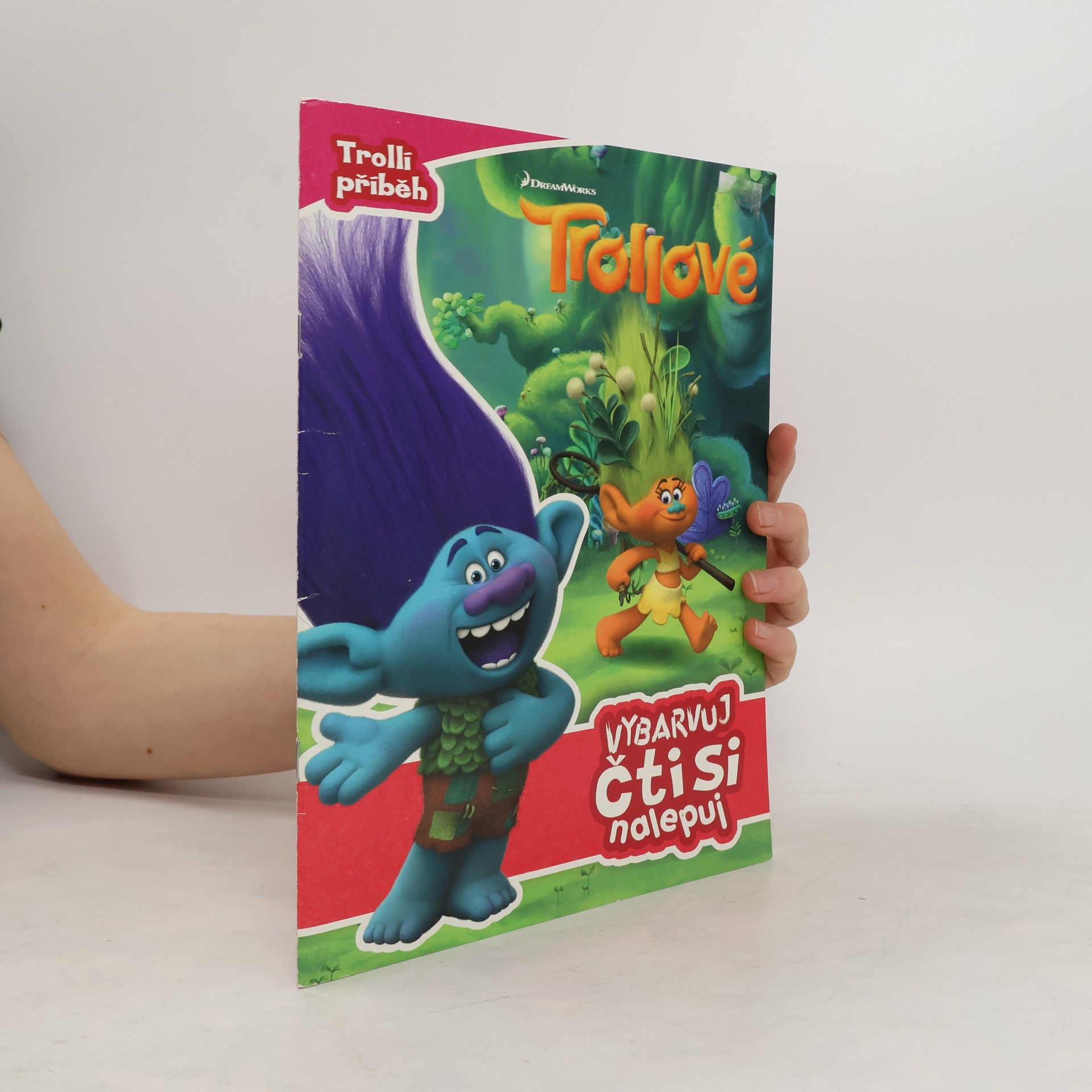 Collectif d'auteurs Trollové - Vybarvuj, čti si, nalepuj - Trollí příběh