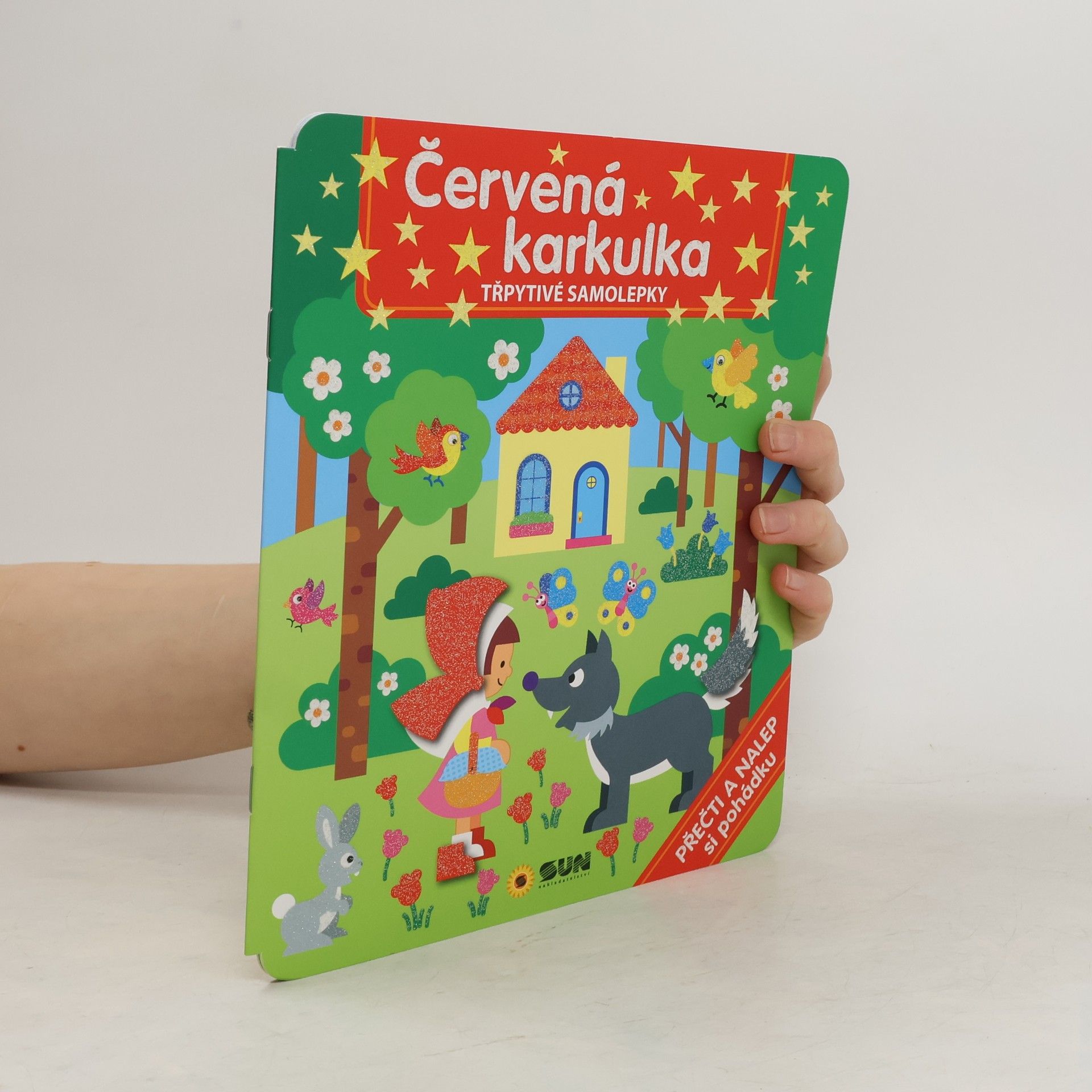 kolektiv Červená karkulka - přečti a nalep pohádku