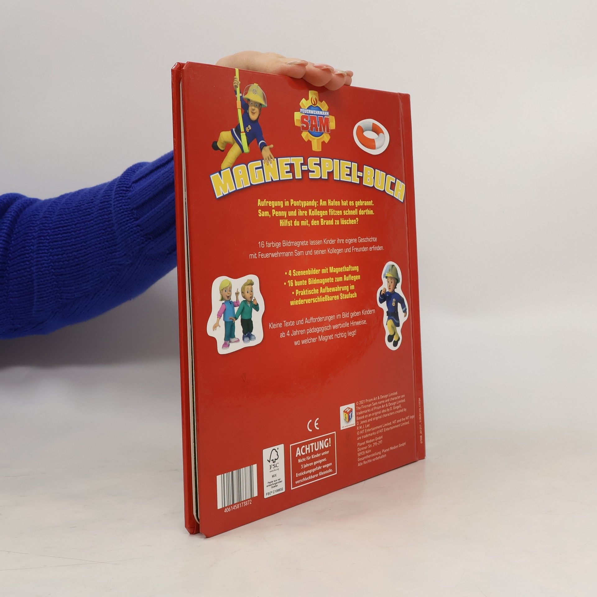 Collectif d'auteurs Magnet-Spiel-Buch. Feuerwehrmann Sam