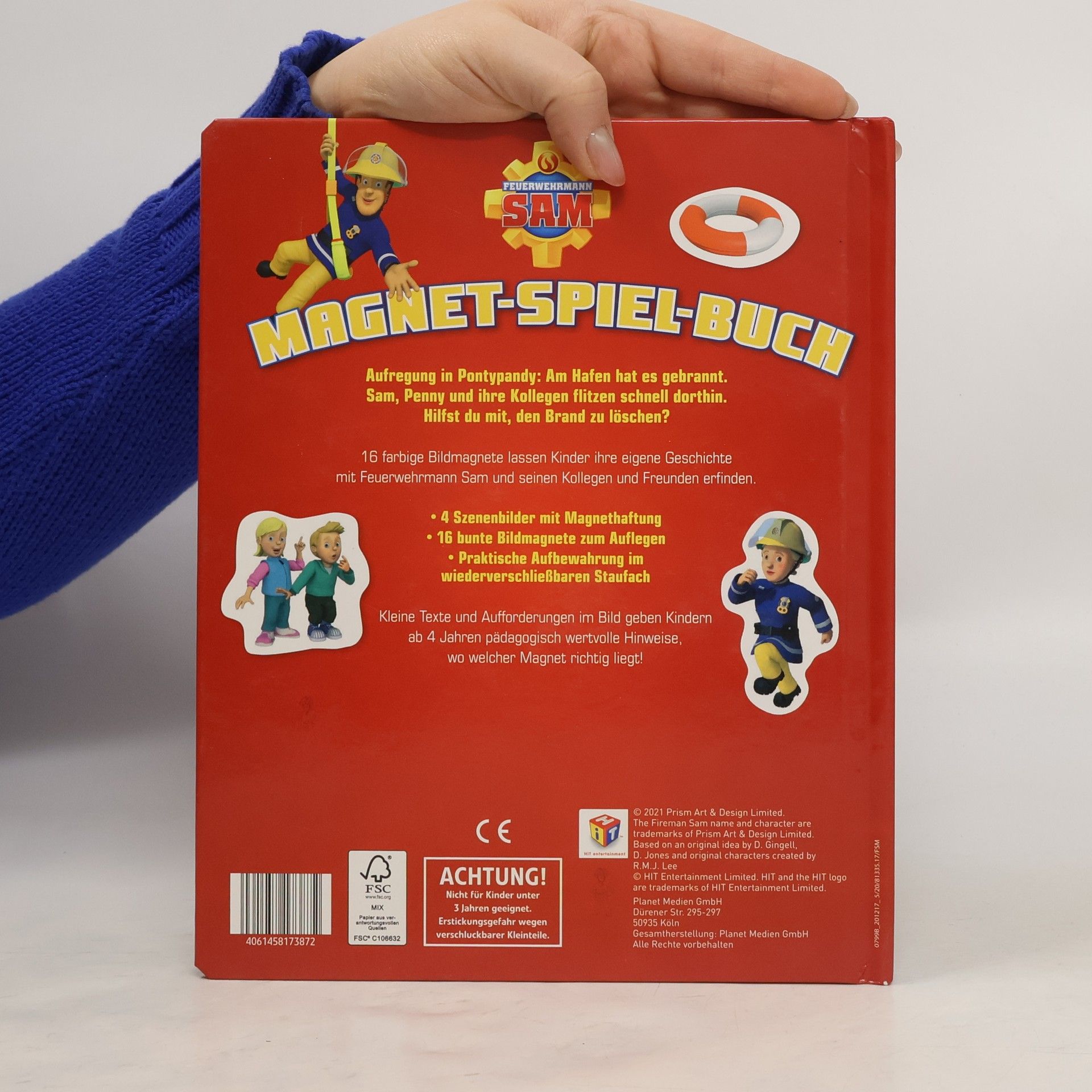 Collectif d'auteurs Magnet-Spiel-Buch. Feuerwehrmann Sam