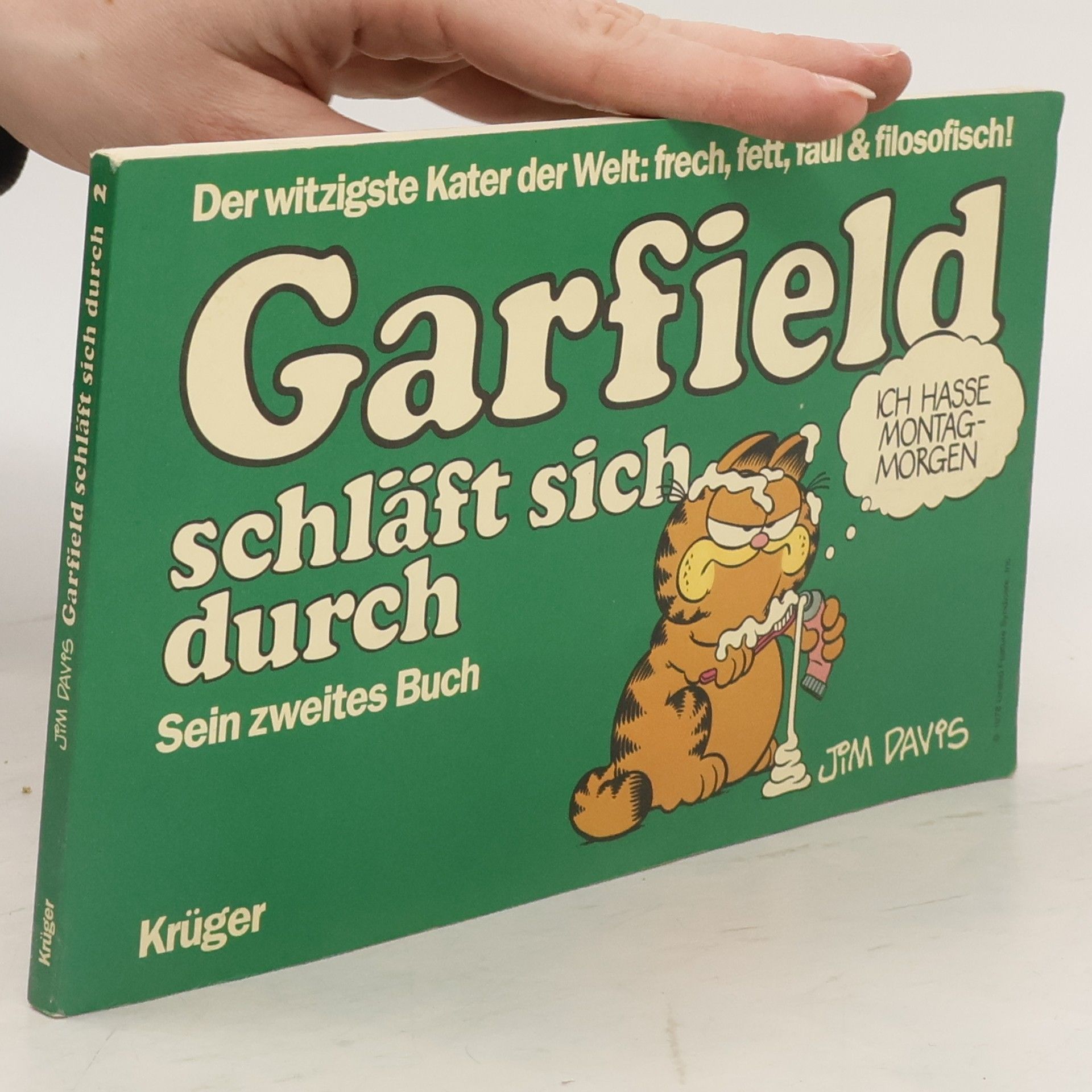 Jim Davis Garfield schläft sich durch