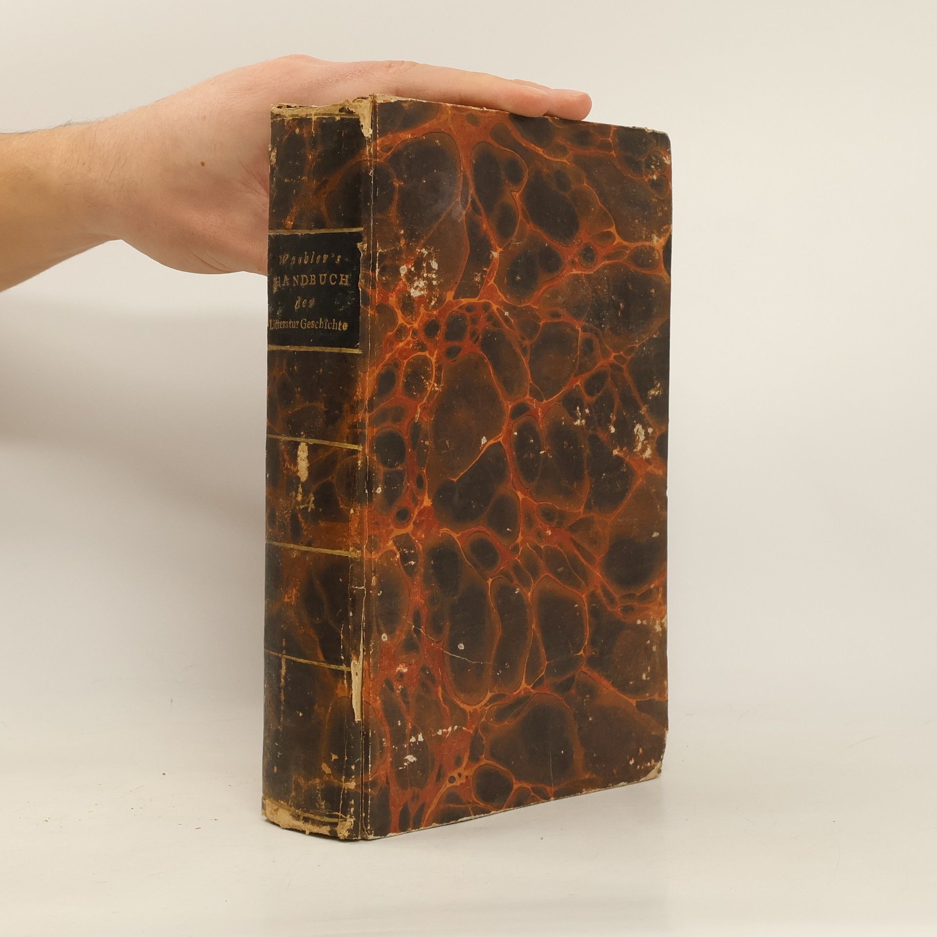 Ludwig Wachler Handbuch der Geschichte der Litteratur 3.