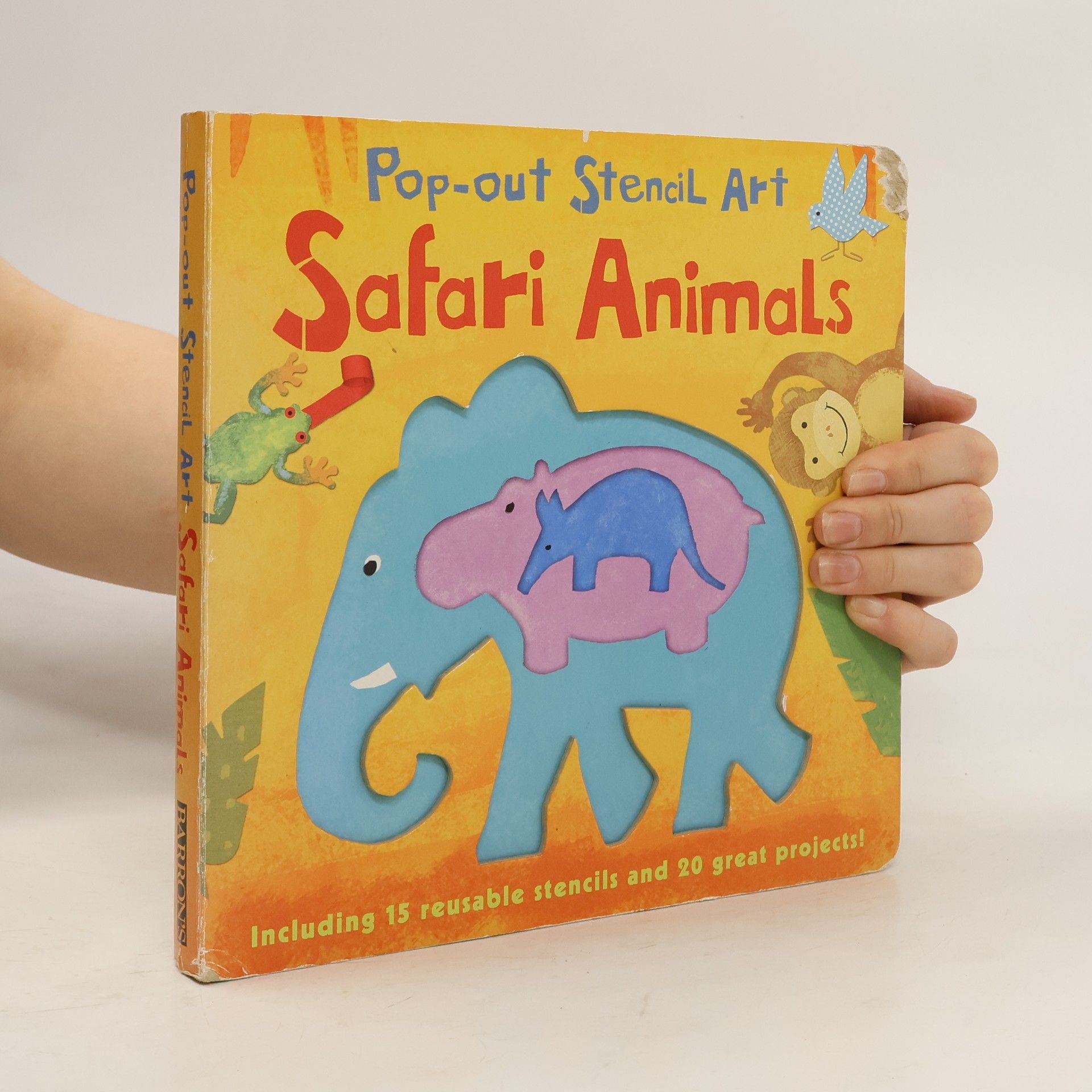 Collectif d'auteurs Pop - out Stencil Art. Safari Animals