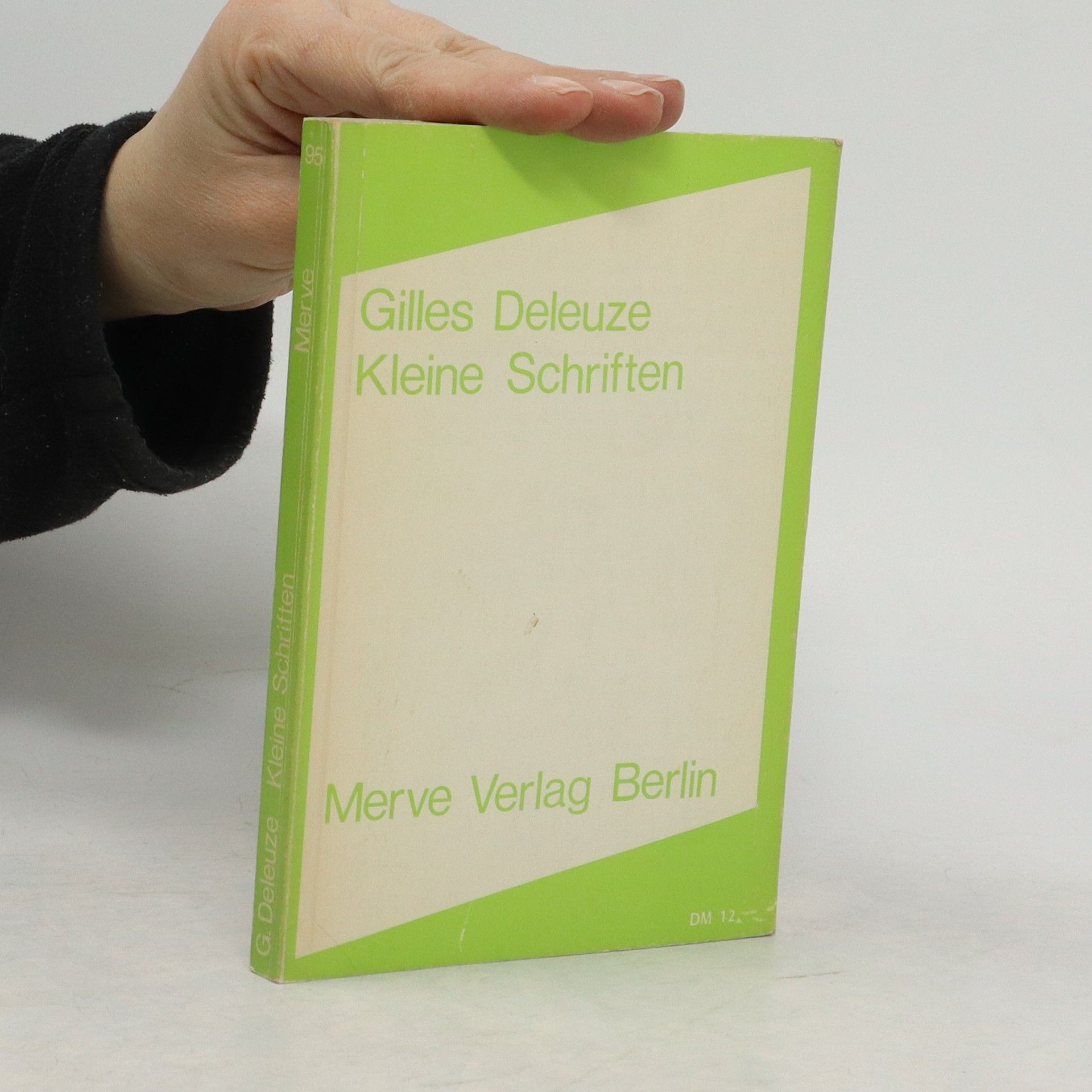 Gilles Deleuze Kleine Schriften