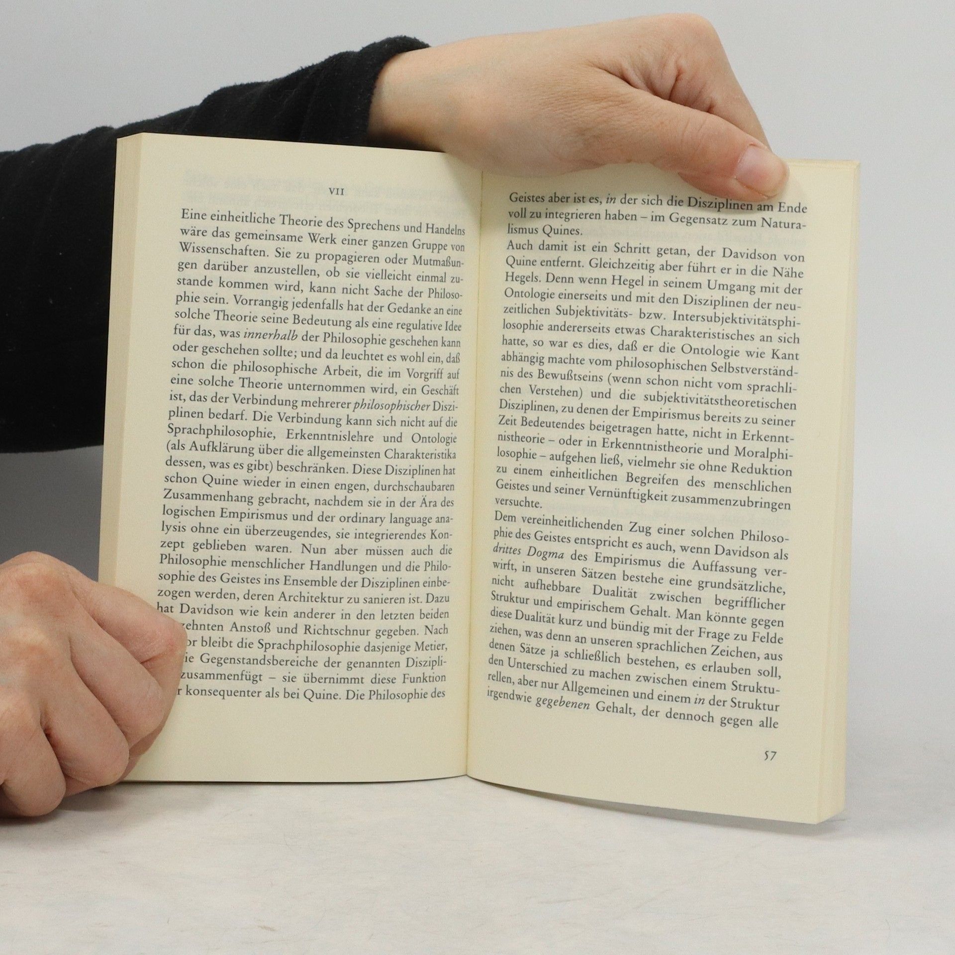 Donald Davidson Dialektik und Dialog