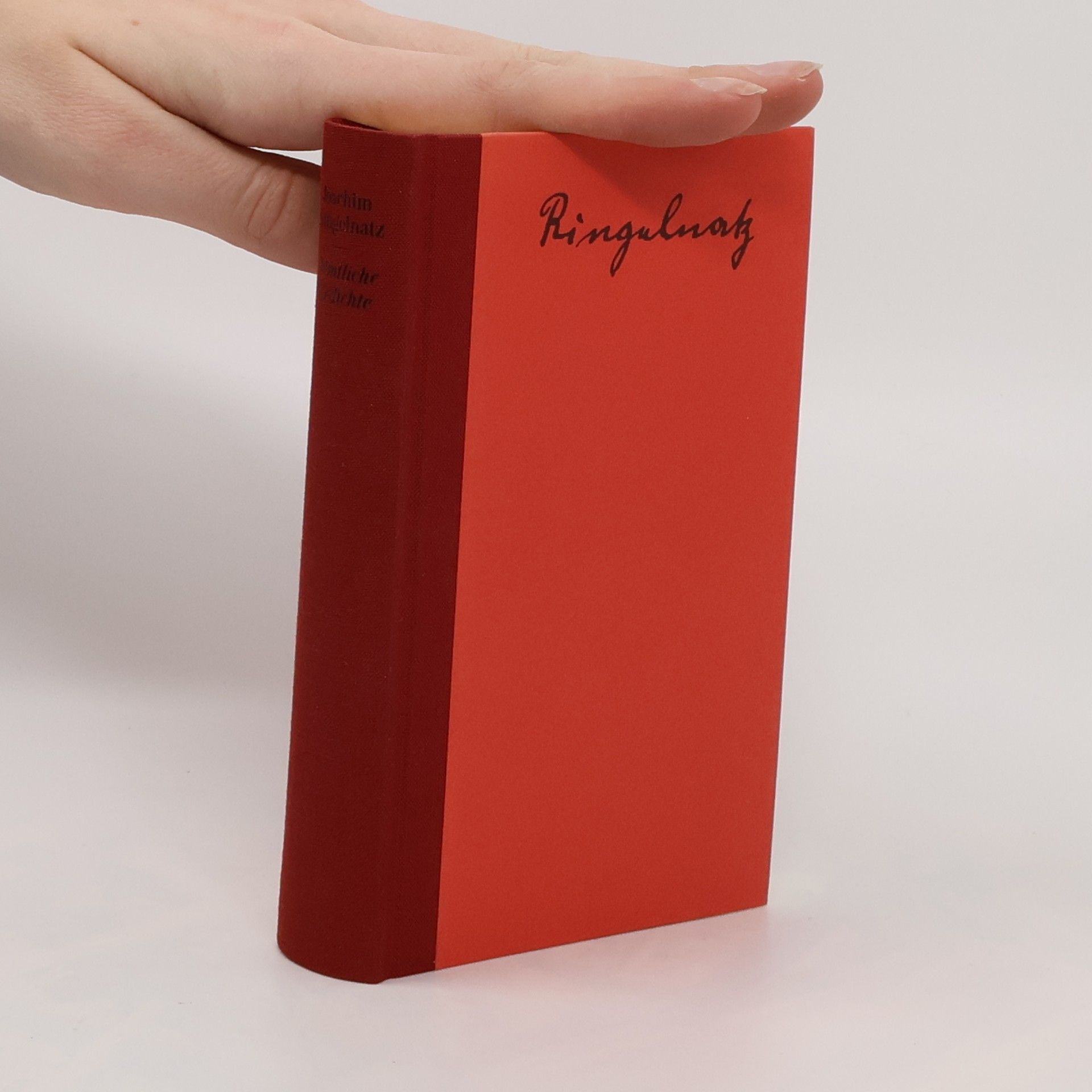 Joachim Ringelnatz Sämtliche Erzählungen/Sämtliche Gedichte