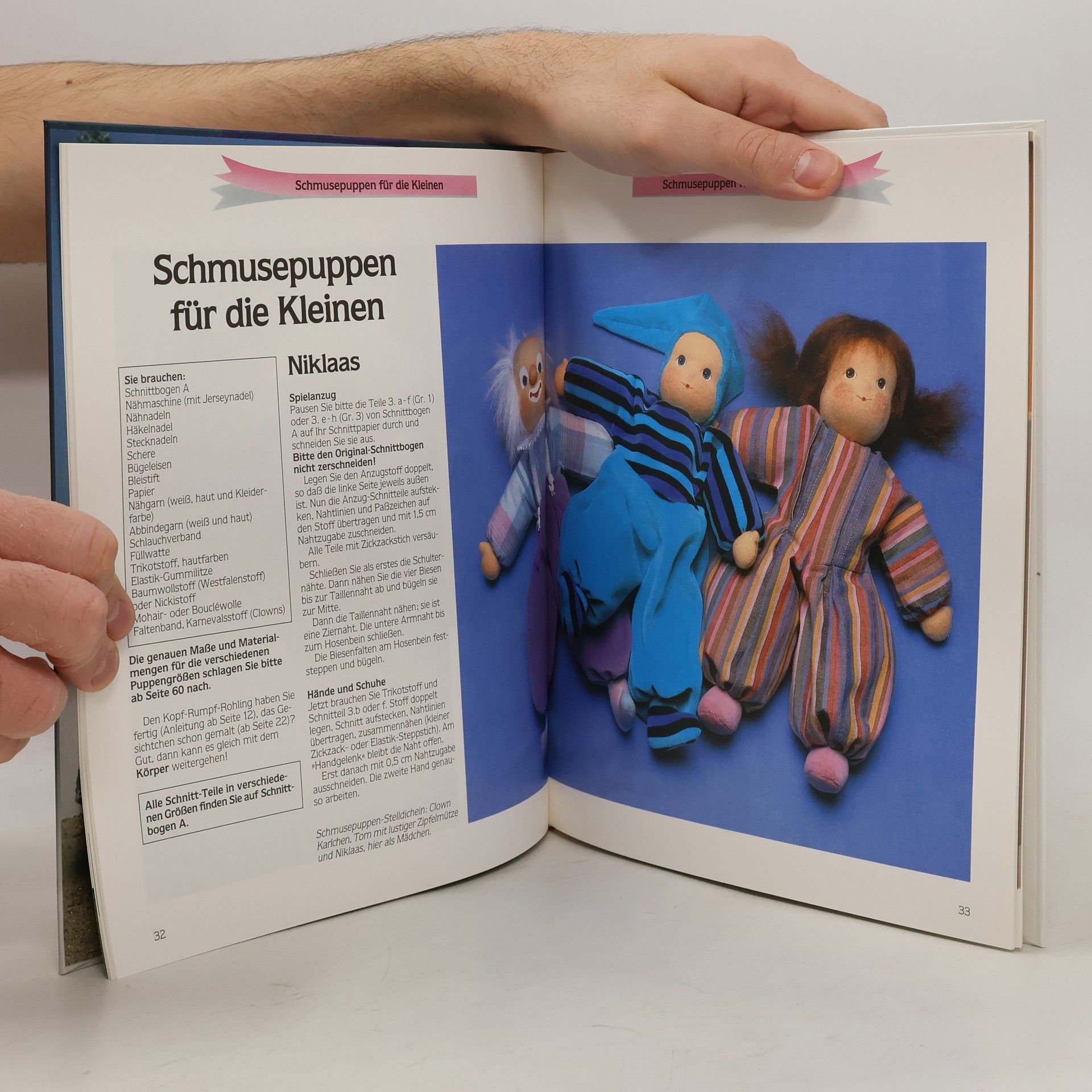 Schmusepuppen aus Stoff selbermachen