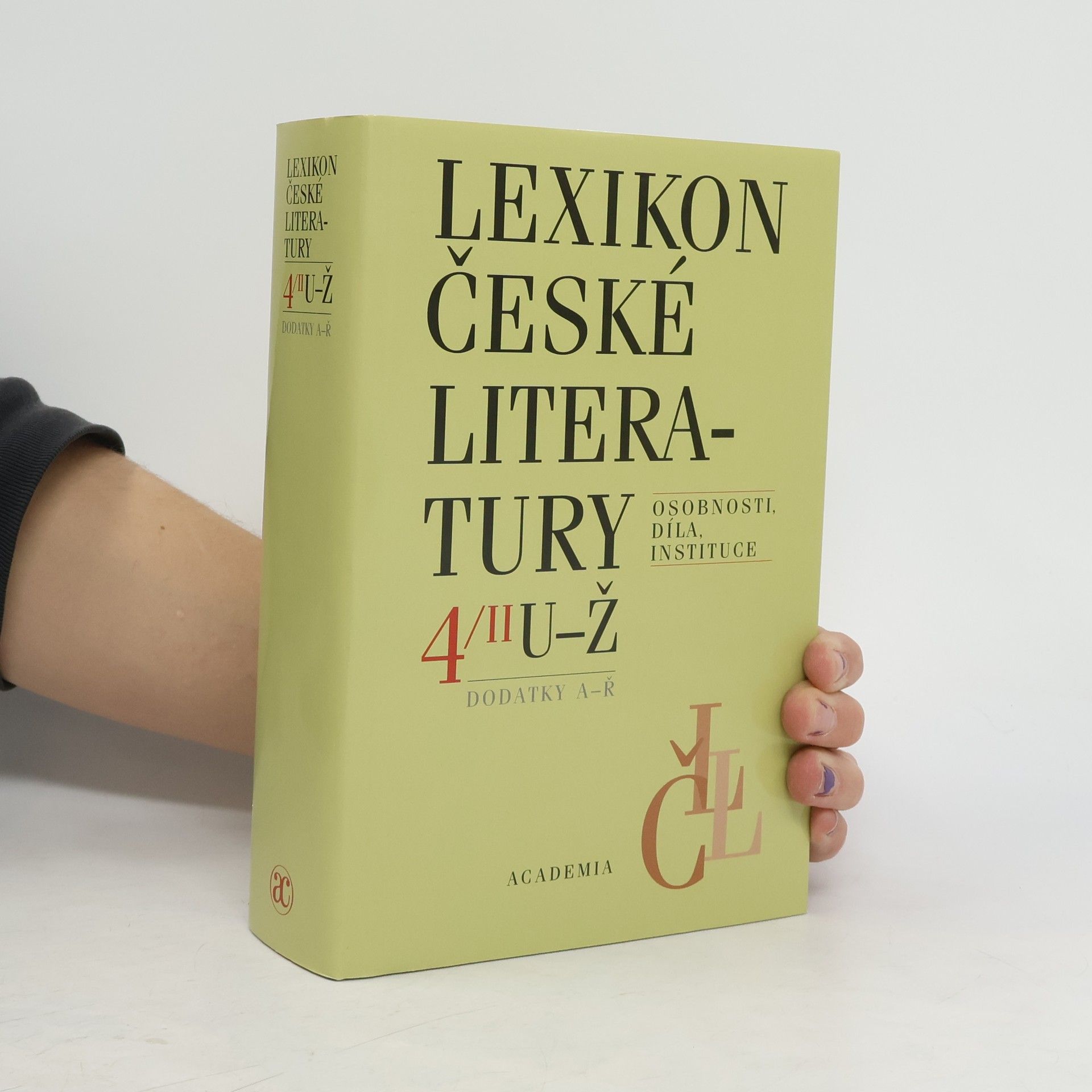AA.VV. Lexikon české literatury osobnosti, díla, instituce 4/II. U-Ž