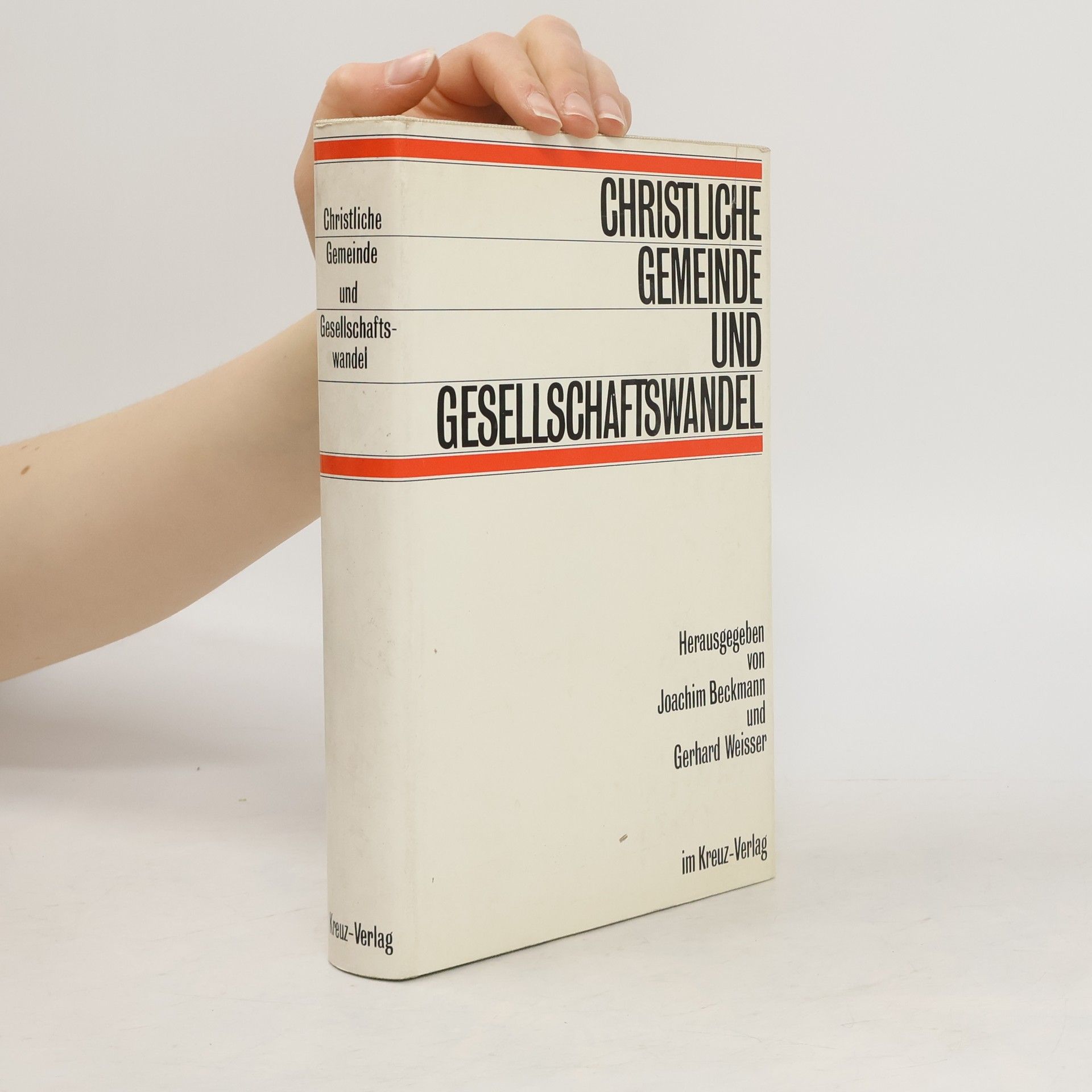 Joachim Beckmann Christliche Gemeinde und Gesellschaftswandel