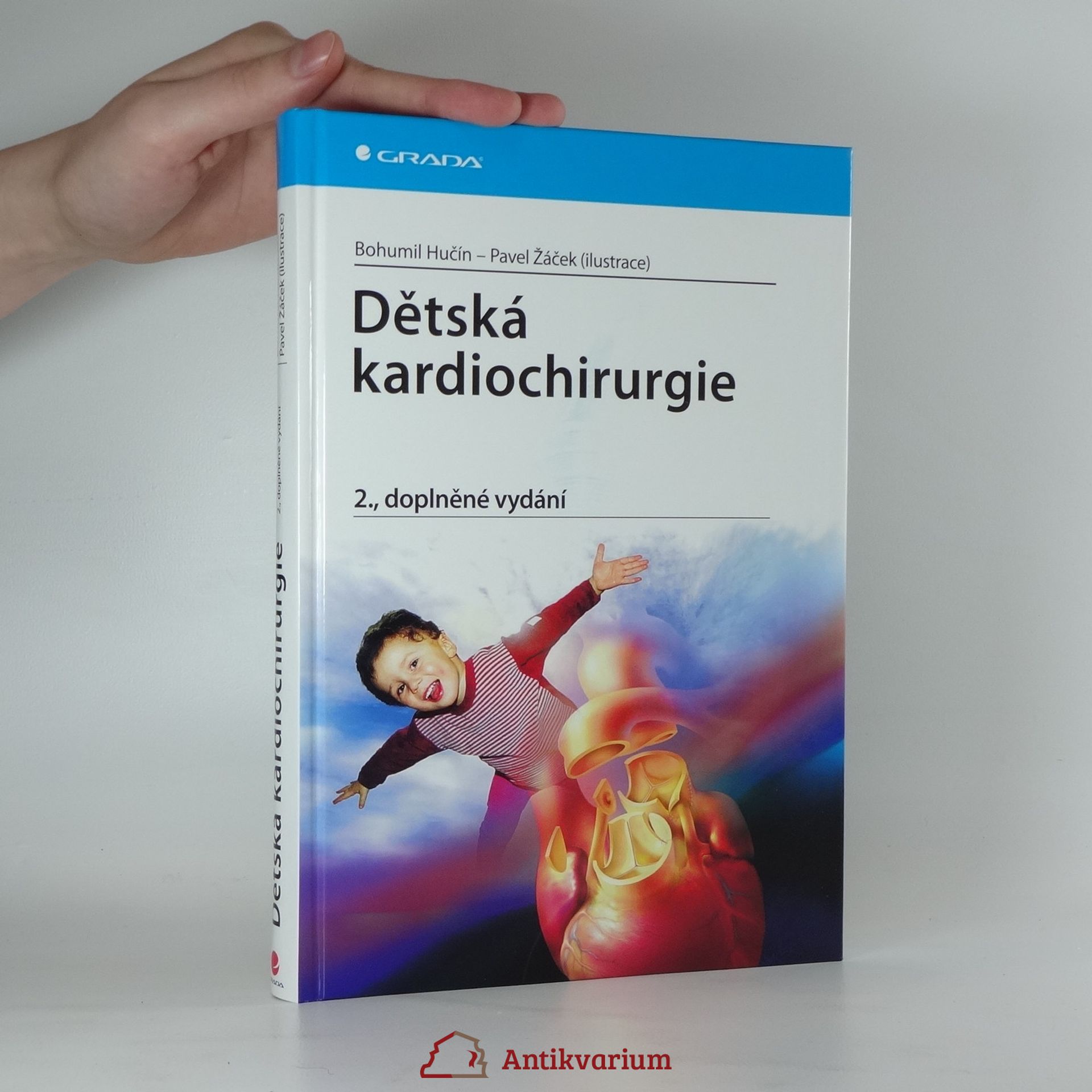 Žáček Pavel ilustrace Hučín Bohumil Dětská kardiochirurgie