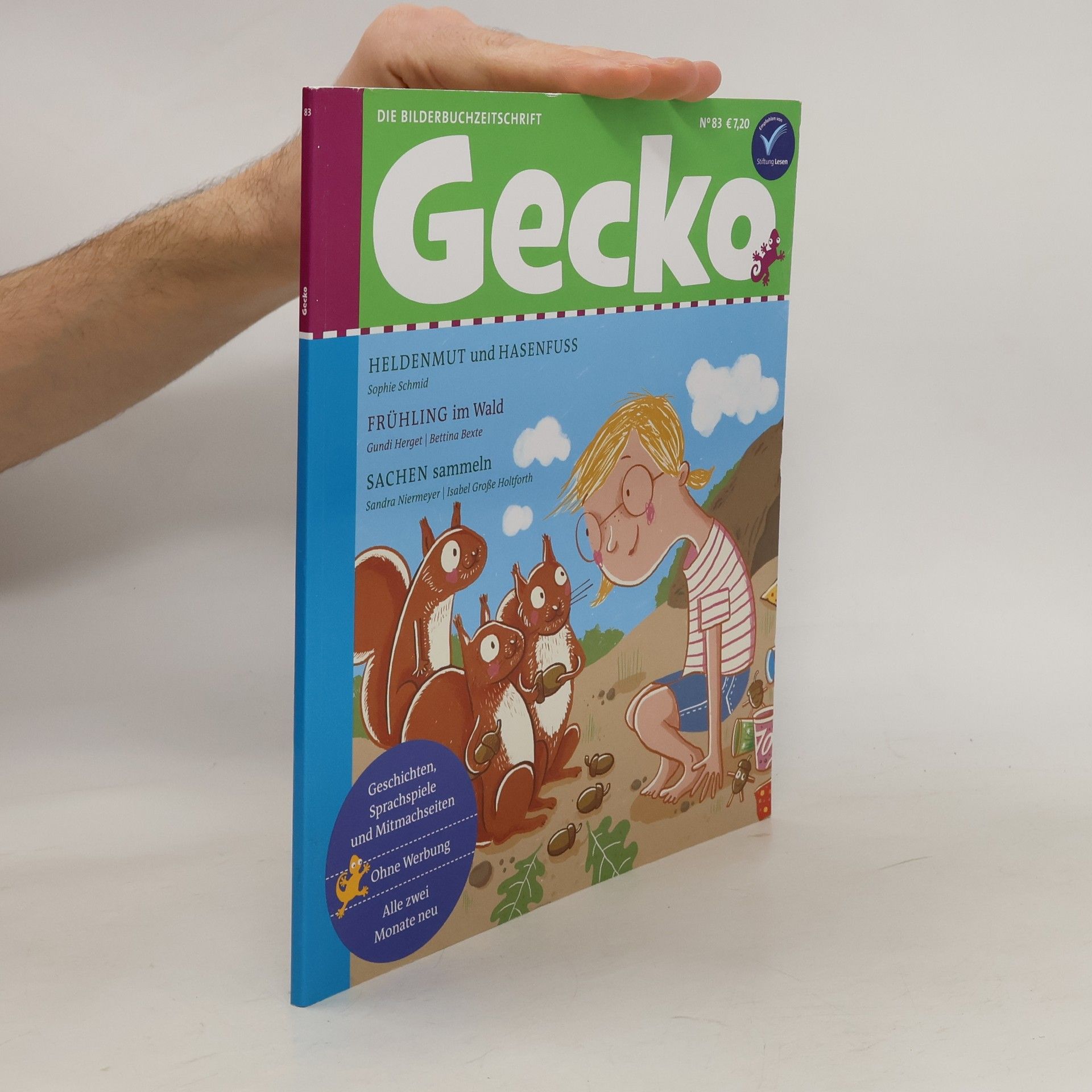 Sophie- Kristin Schmidt Gecko Kinderzeitschrift Band 83