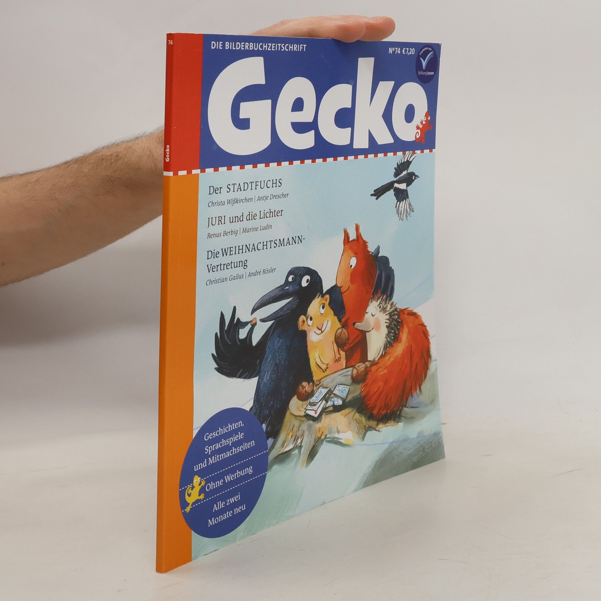Christa Wißkirchen Gecko Kinderzeitschrift Band 74
