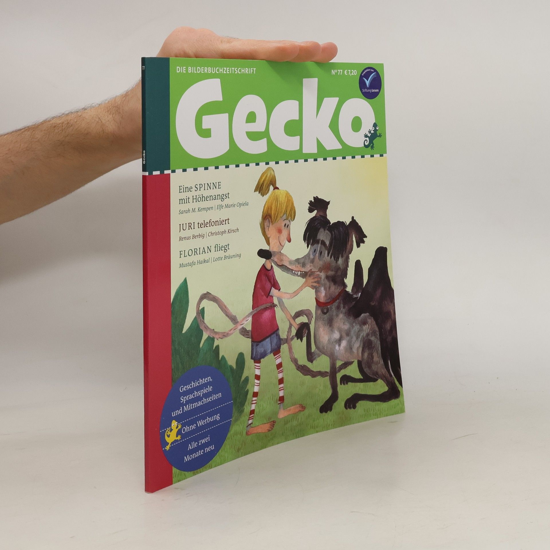 Mustafa Haikal Gecko Kinderzeitschrift Band 77