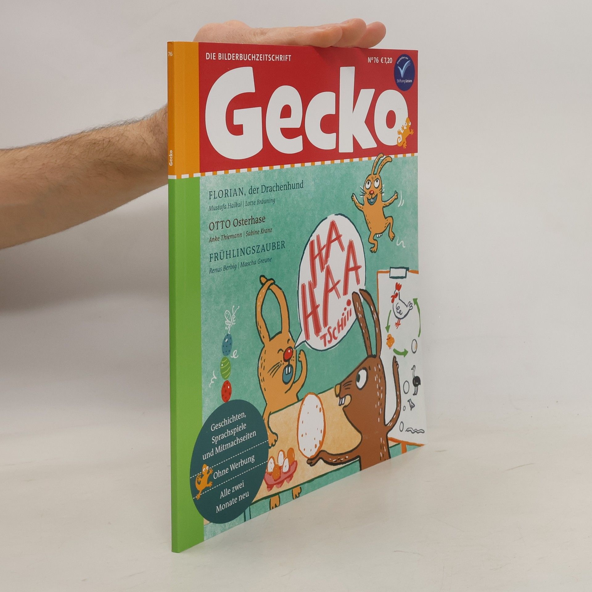 Mustafa Haikal Gecko Kinderzeitschrift Band 76