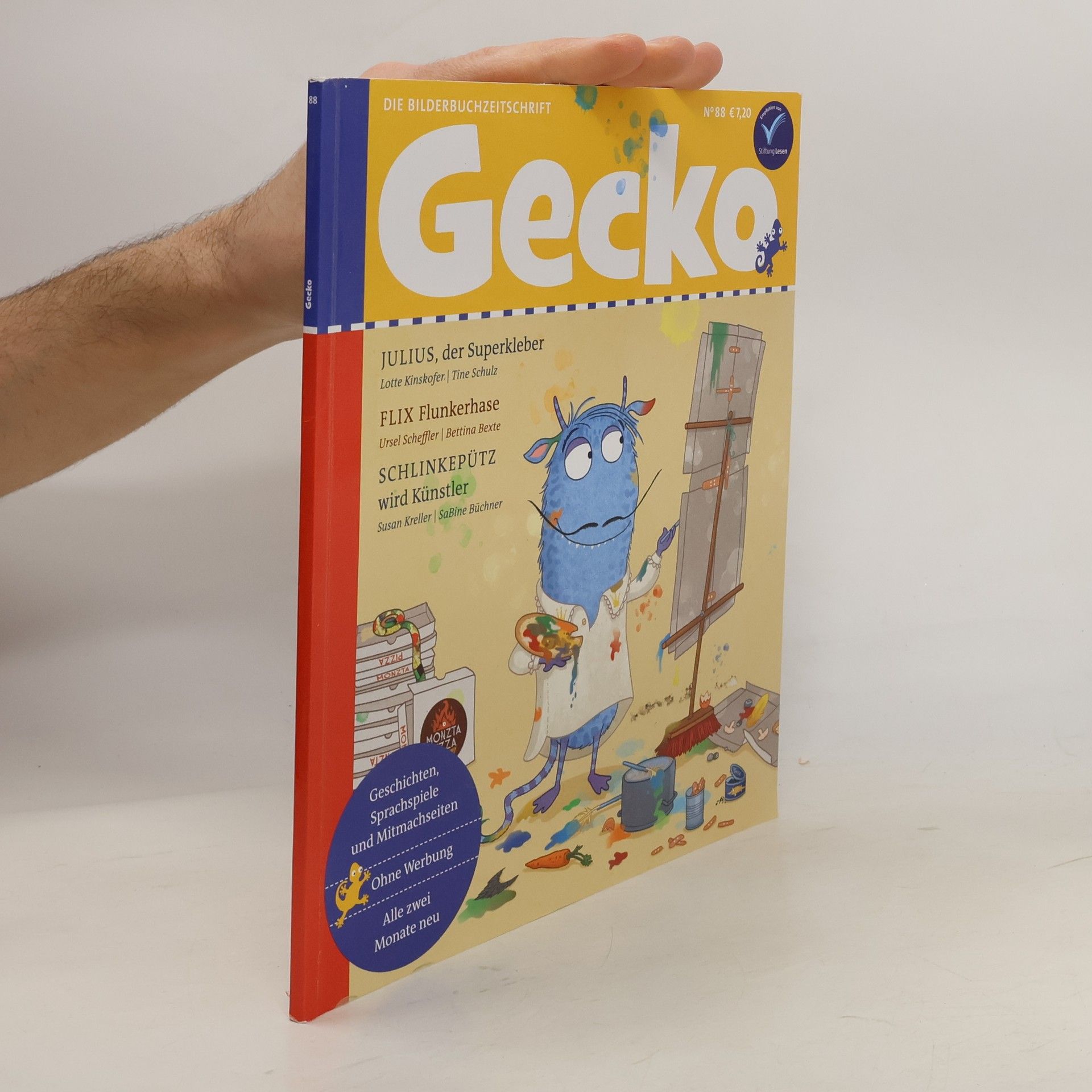 Susan Kreller Gecko Kinderzeitschrift Band 88