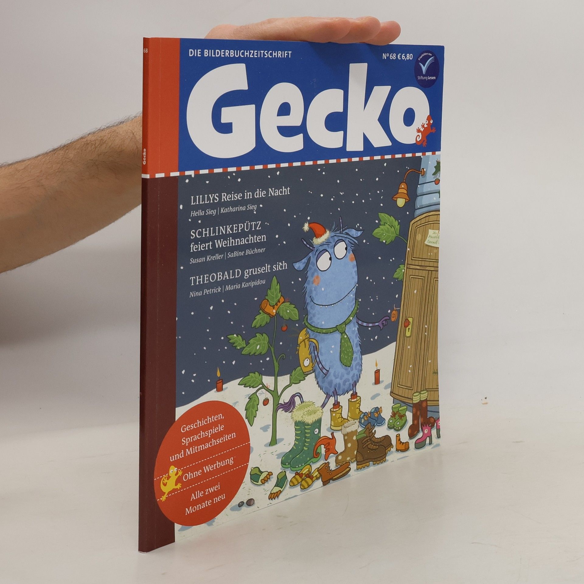 Susan Kreller Gecko Kinderzeitschrift Band 68