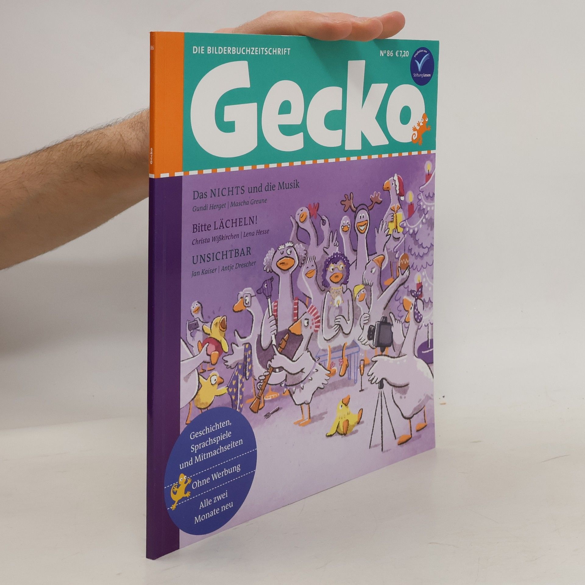 Gundi Herget Gecko Kinderzeitschrift Band 86
