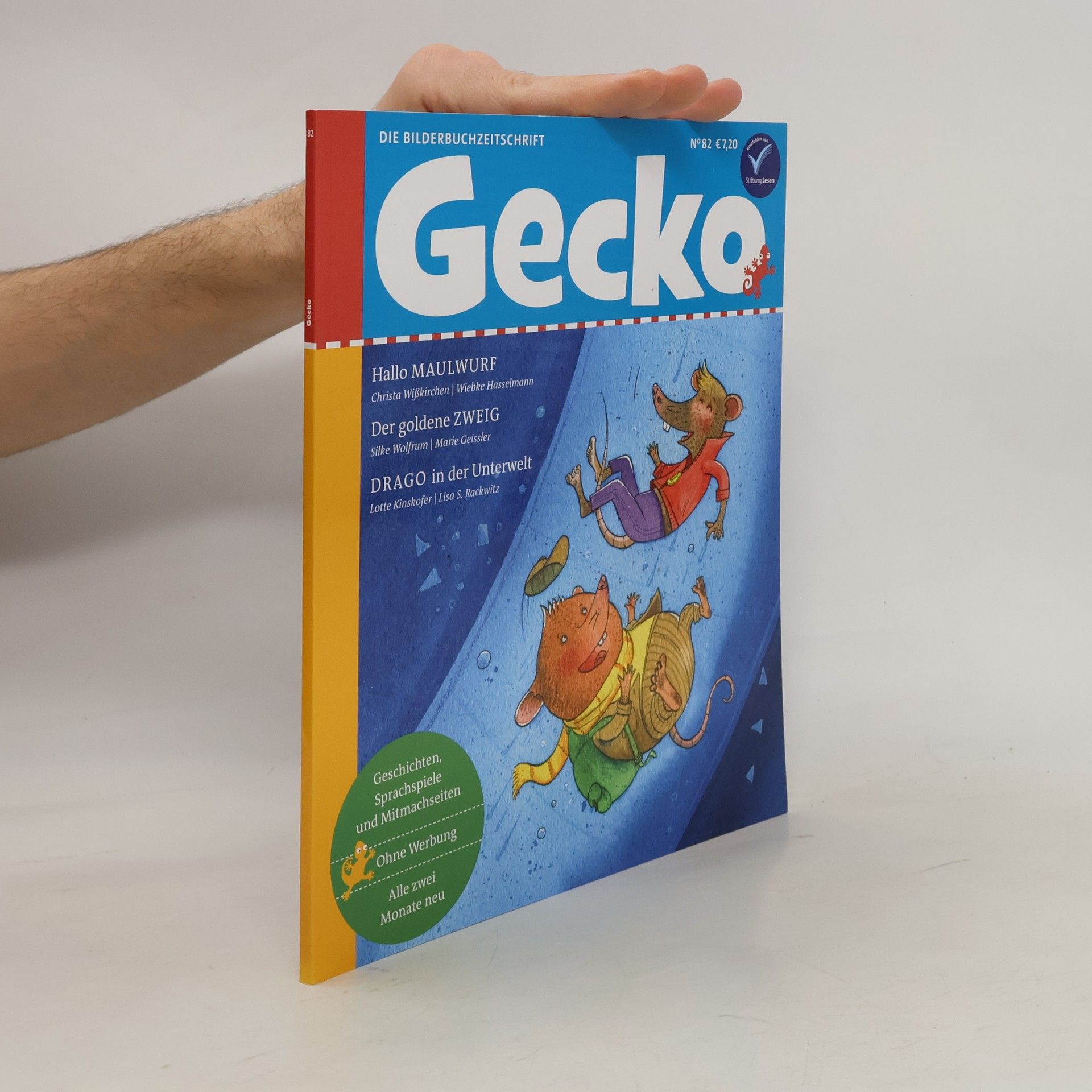 Christa Wißkirchen Gecko Kinderzeitschrift Band 82