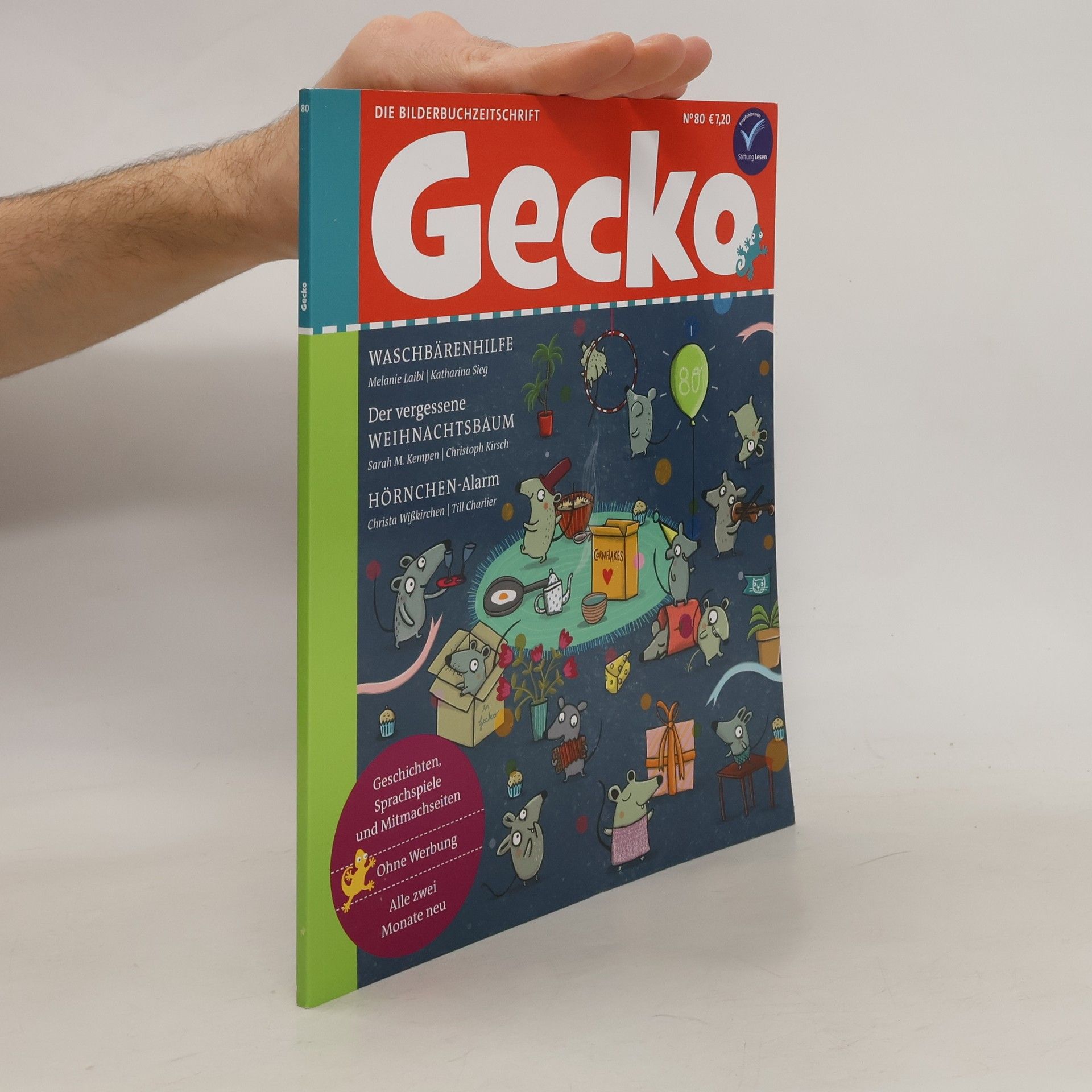 Muriel Rathje Gecko Kinderzeitschrift Band 80