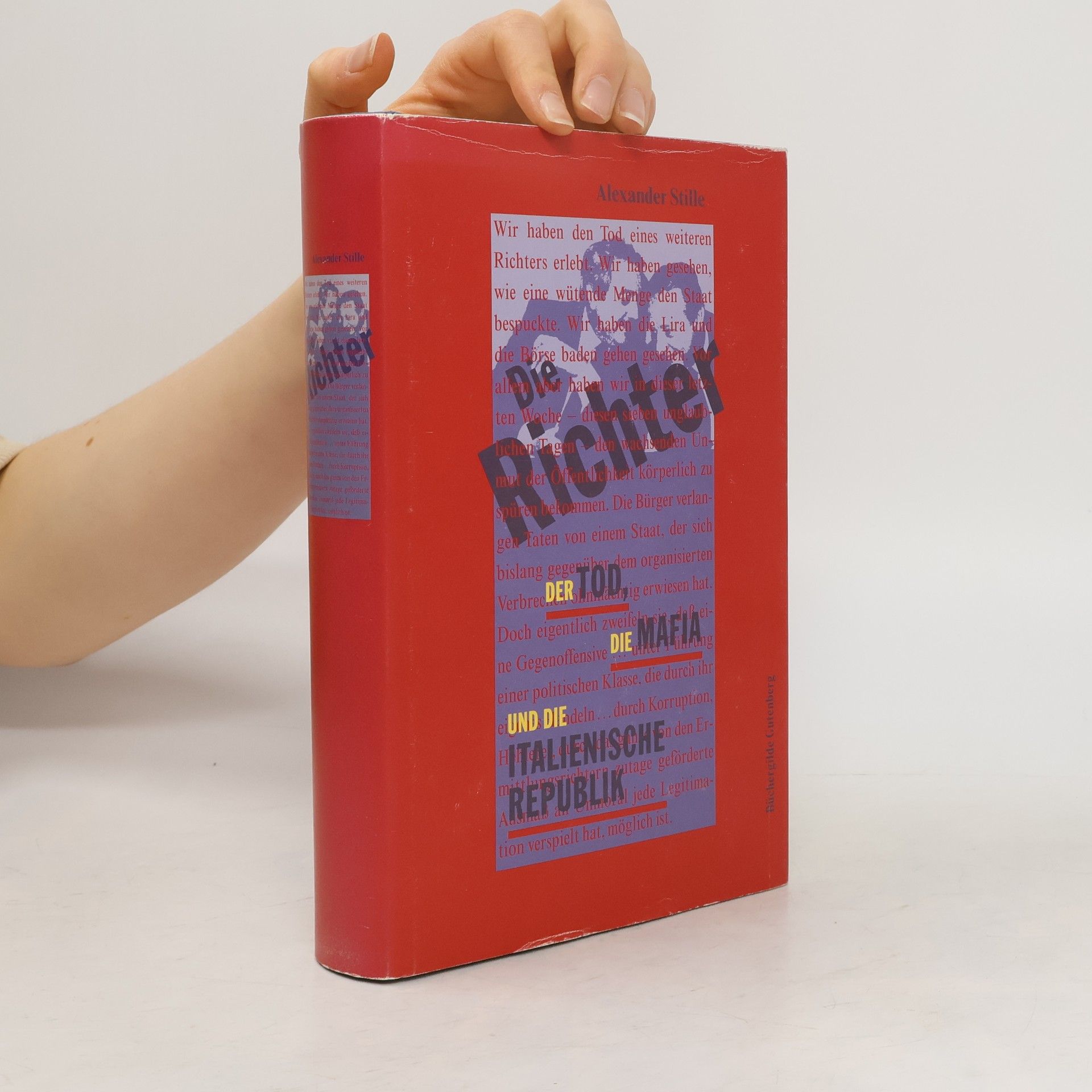 Die Richter. Die Tod, die Mafia und die Italiensche Republik