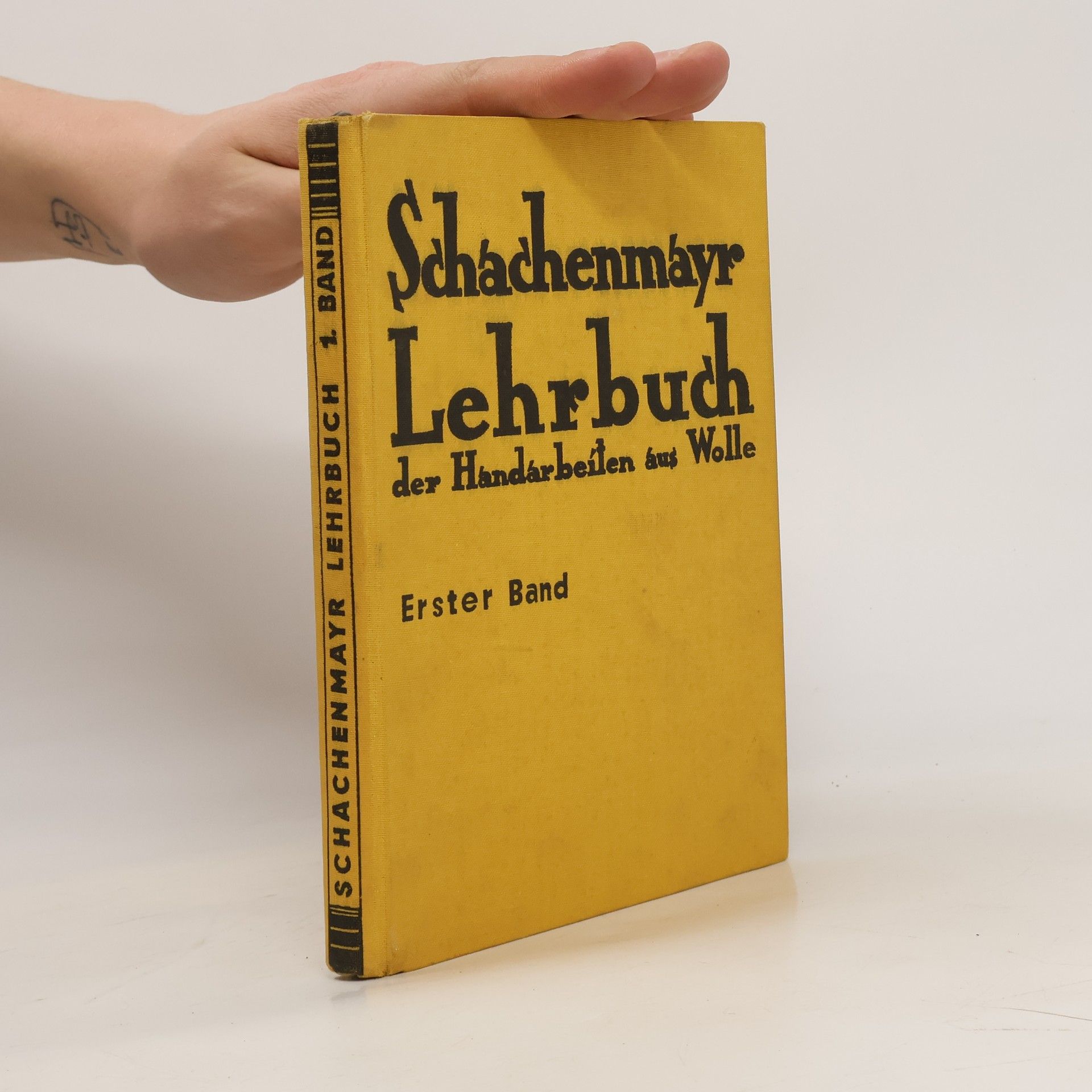 Wilhelm Jungmann Schachenmayr Lehrbuch der Handarbeiten aus Wolle. Band 1