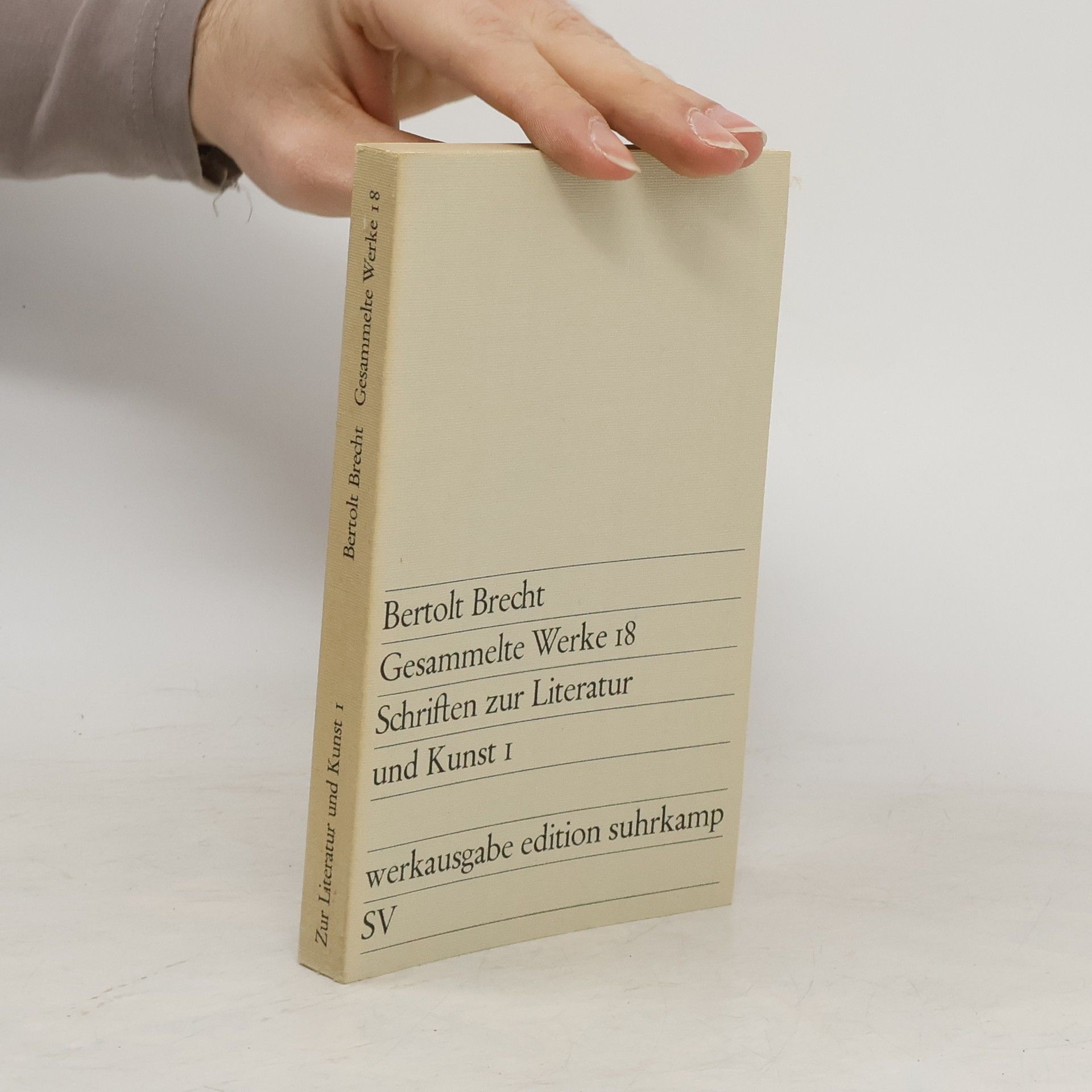 Bertolt Brecht Gesammelte Werke 18