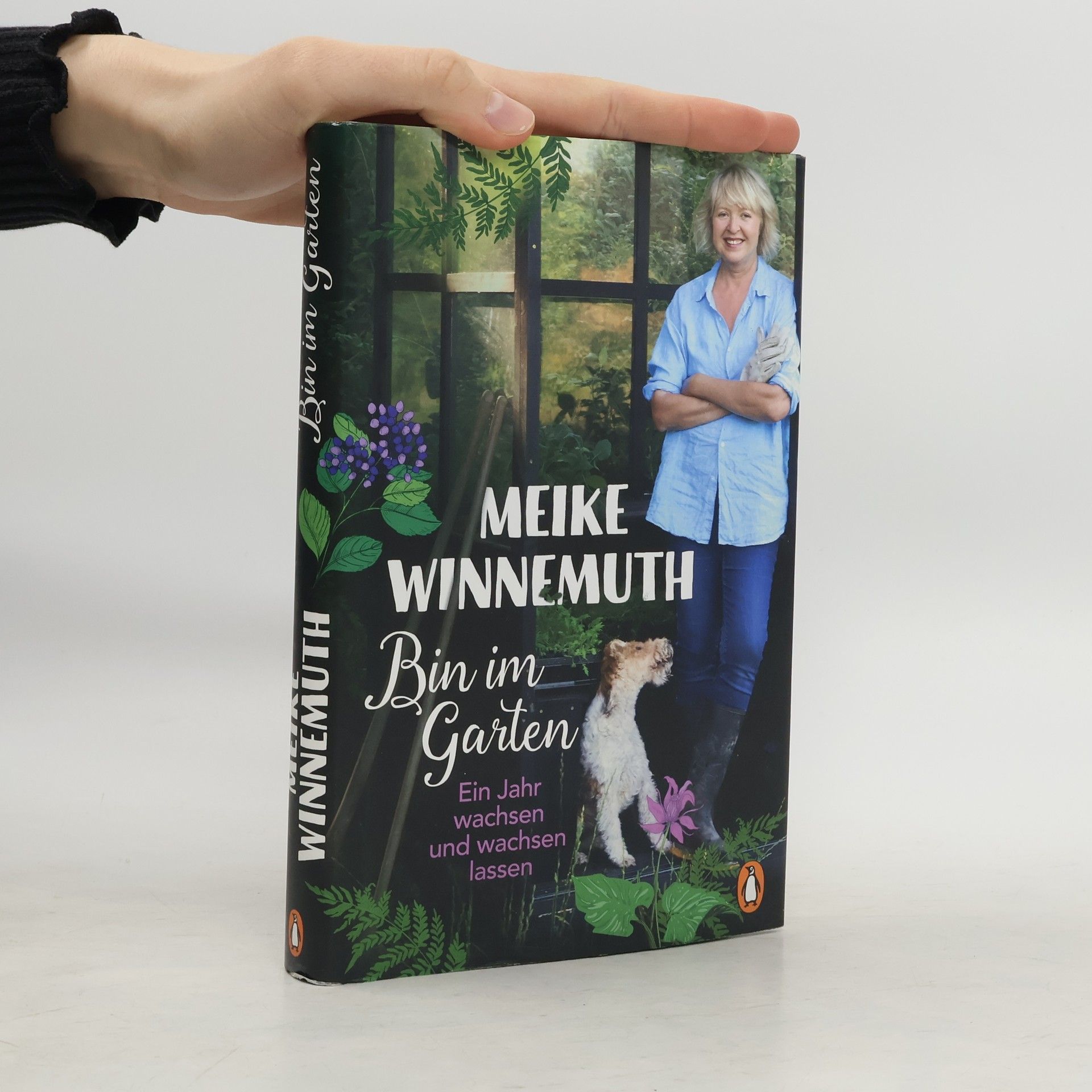 Meike Winnemuth Bin im Garten