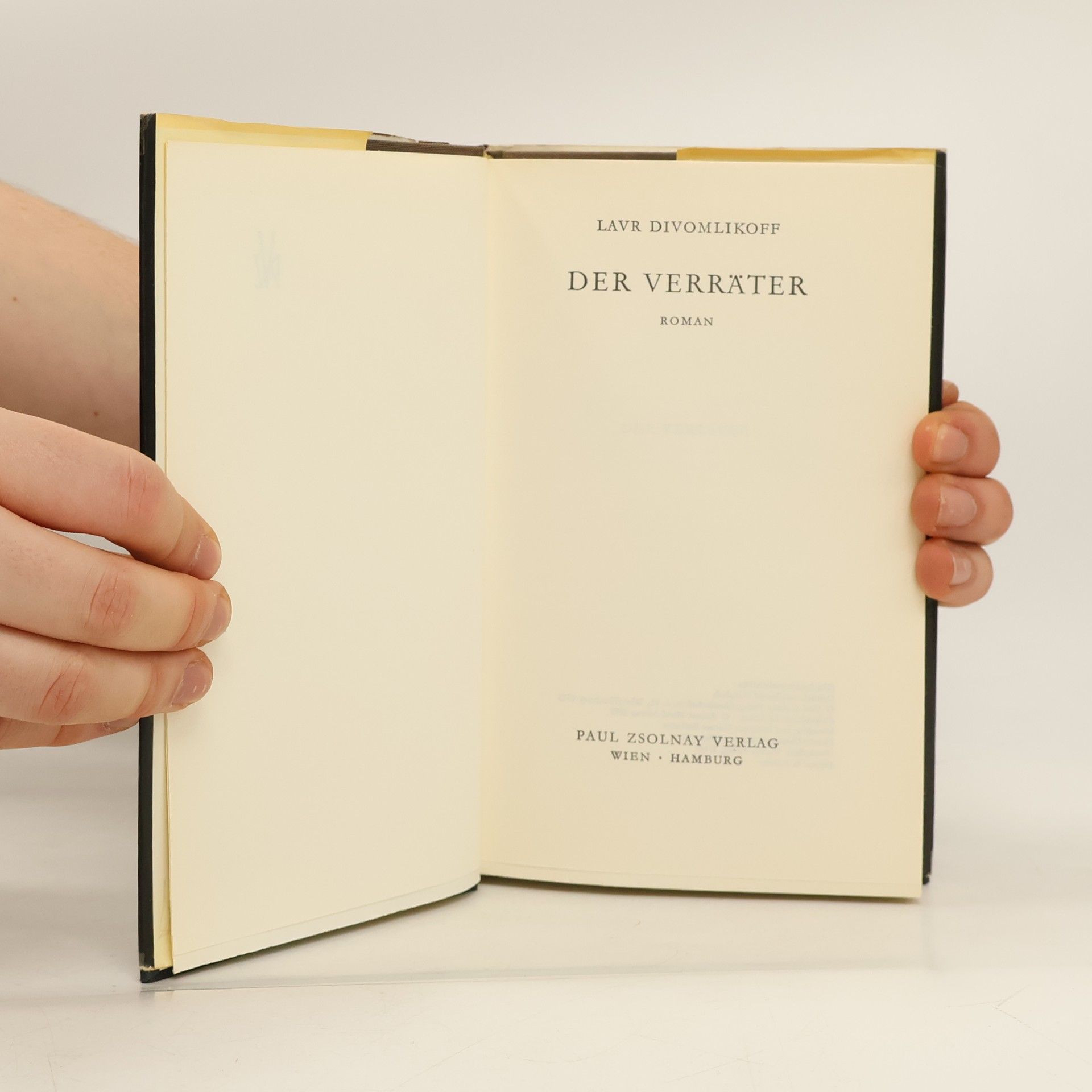 Lavr Divomlikoff Der Verräter