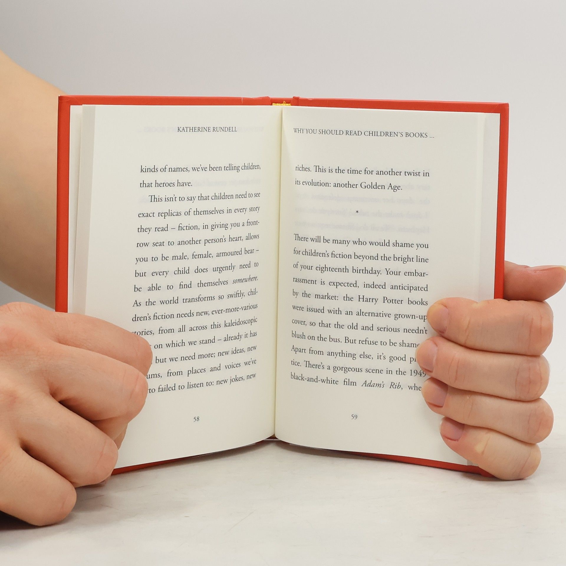 Katherine Rundell Why You Should Read Children's Books, Even Though You Are So Old and Wise