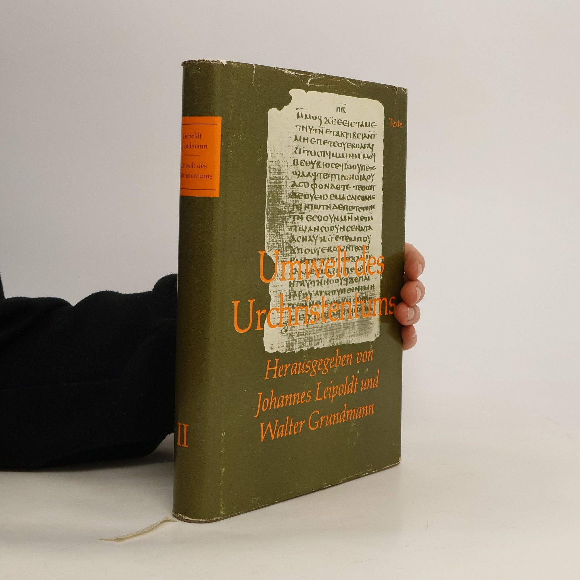 Johannes Leipoldt Umwelt des Urchristentums