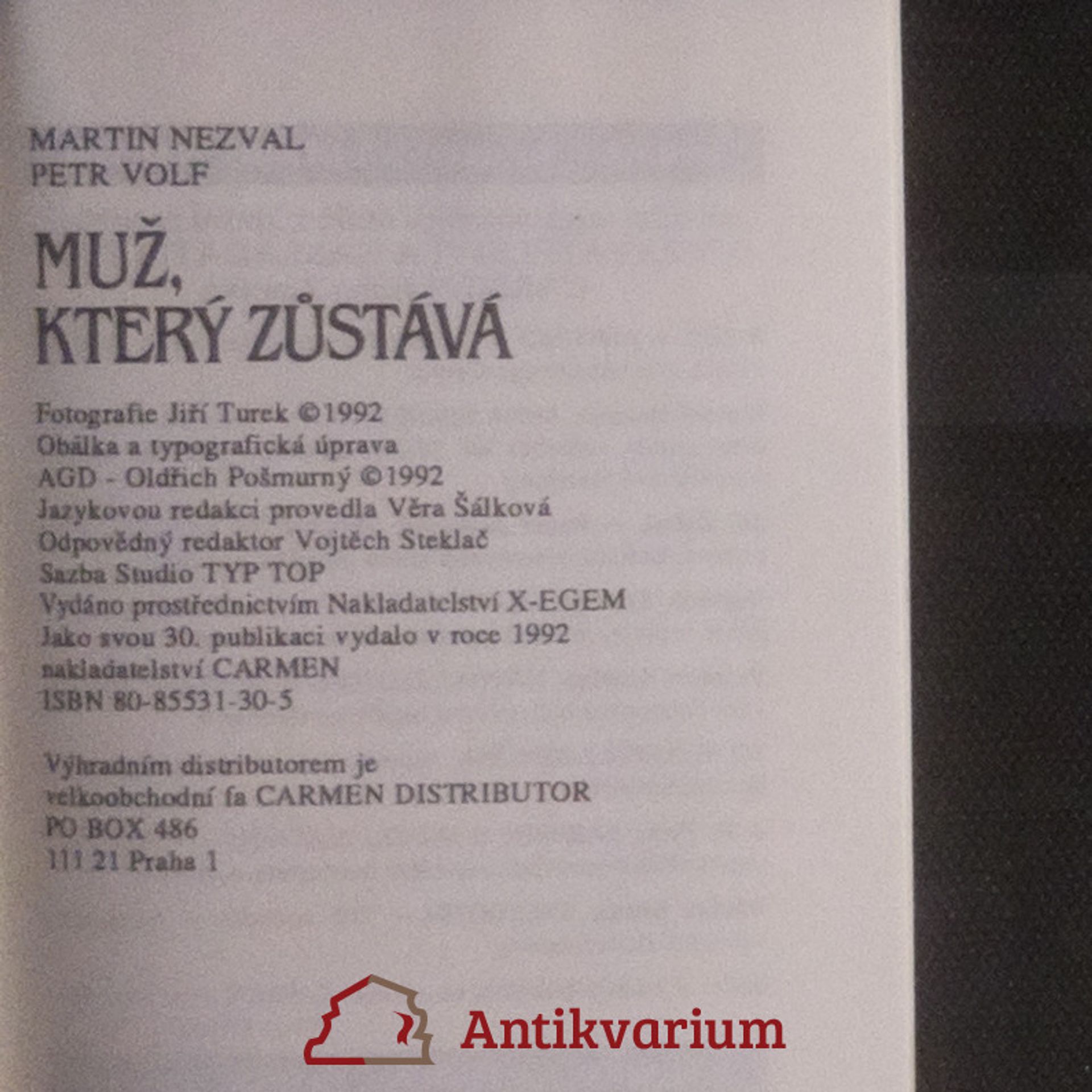 Karel Princ Muž, který zůstává