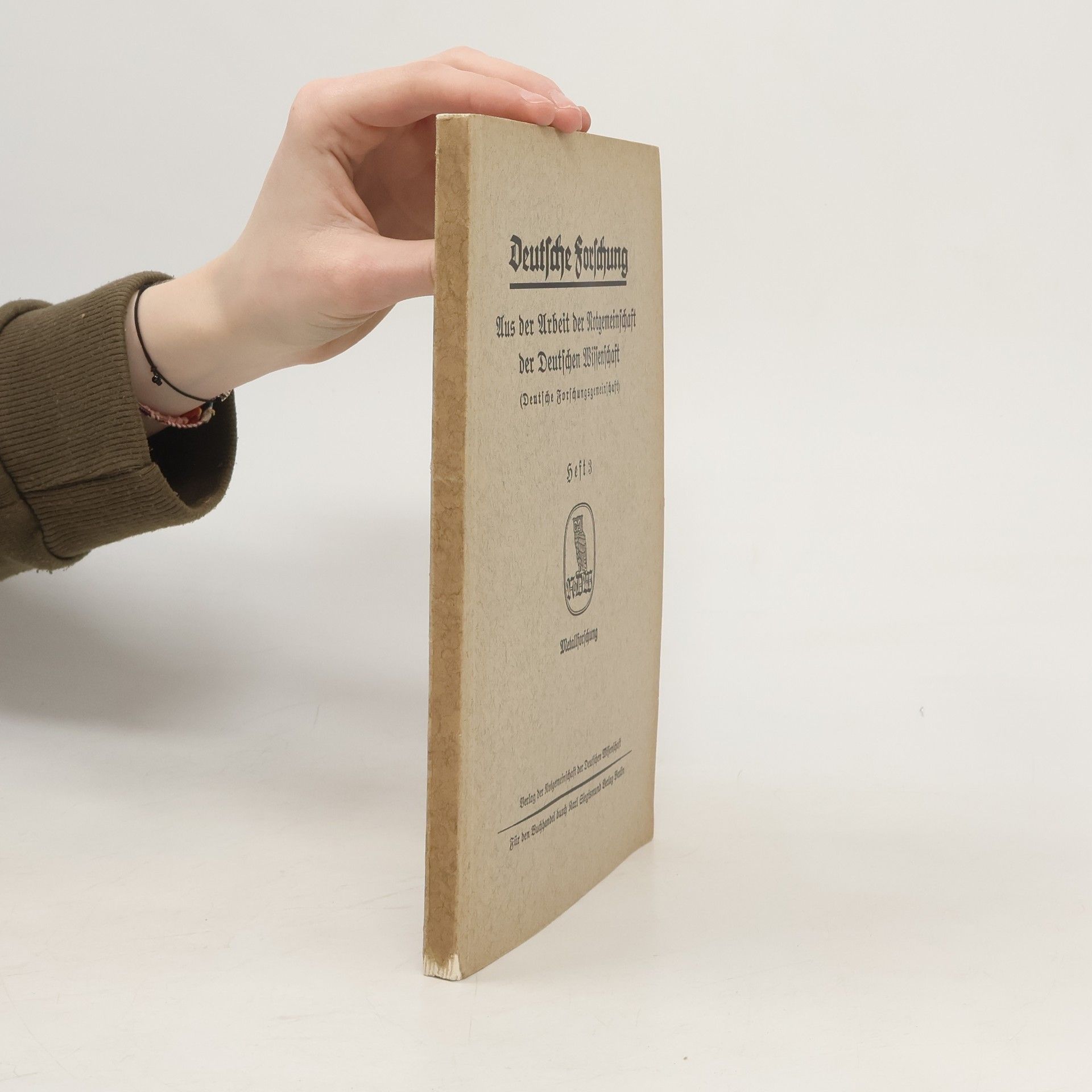 Auteurscollectief Deutsche Forschung Heft 3