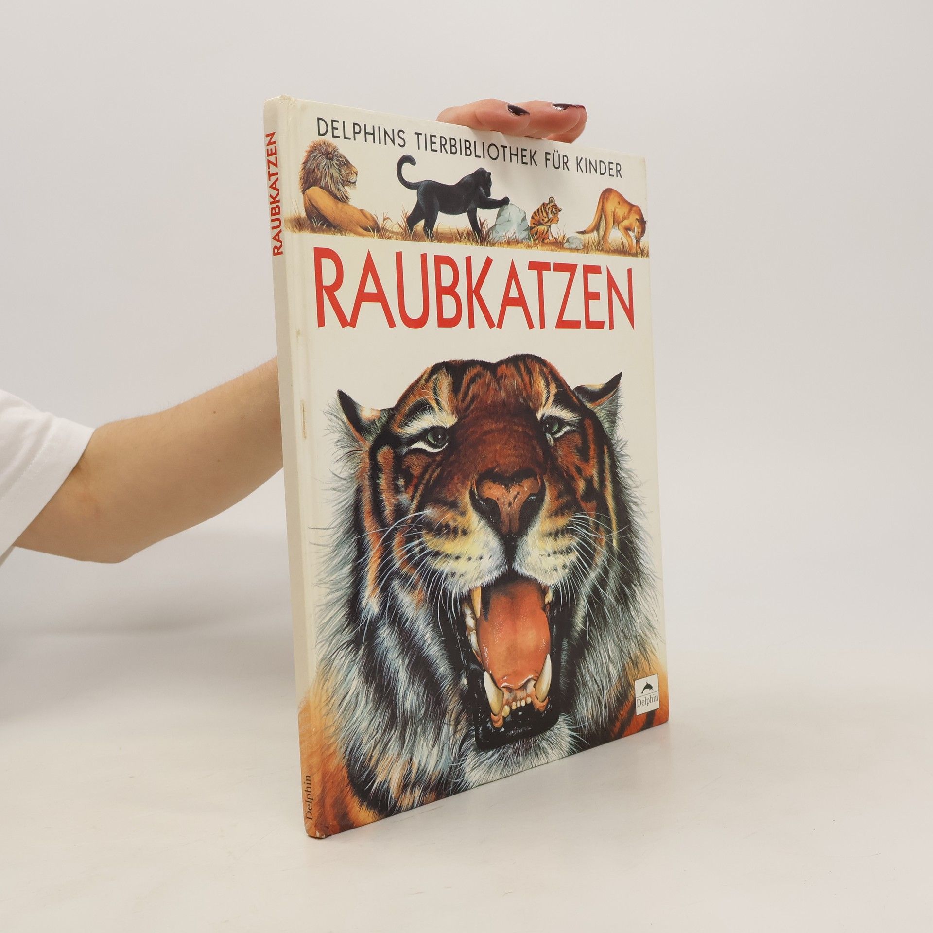 kolektiv Delphins Tierbibliothek für Kinder. Raubkatzen