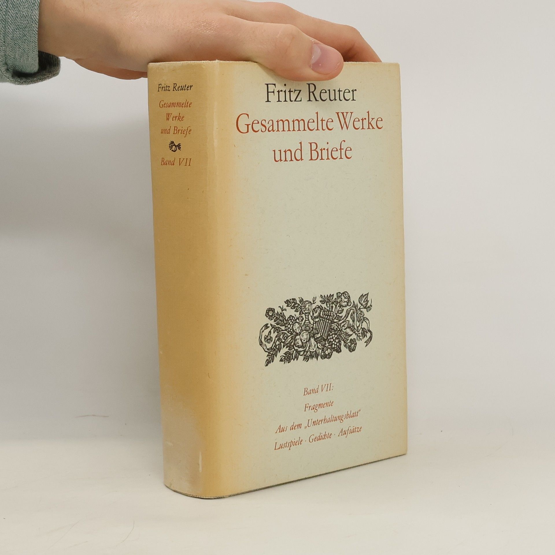Fritz Reuter Gesammelte Werke und Briefe. Band VII