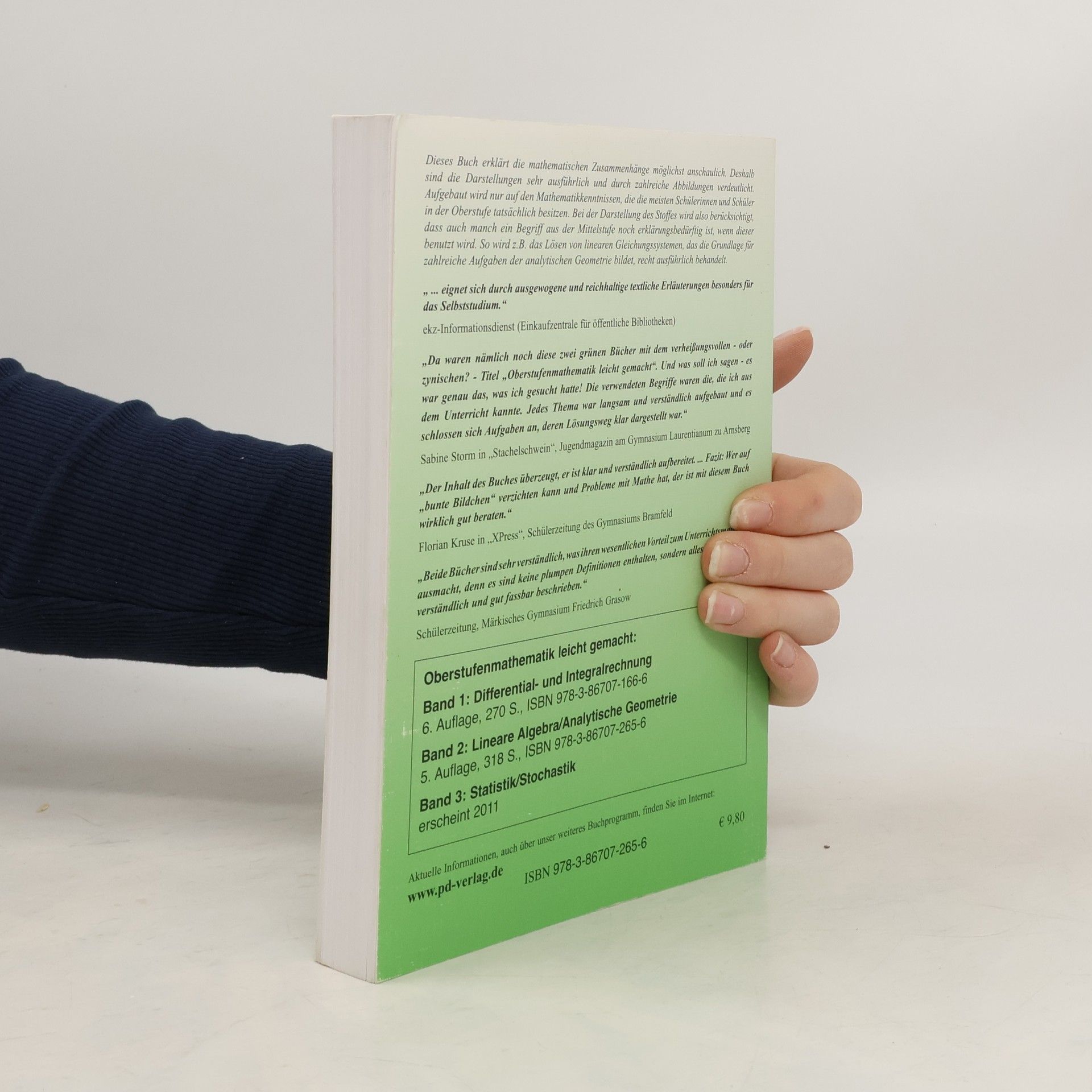 Peter Dörsam Oberstufenmathematik leicht gemacht 2