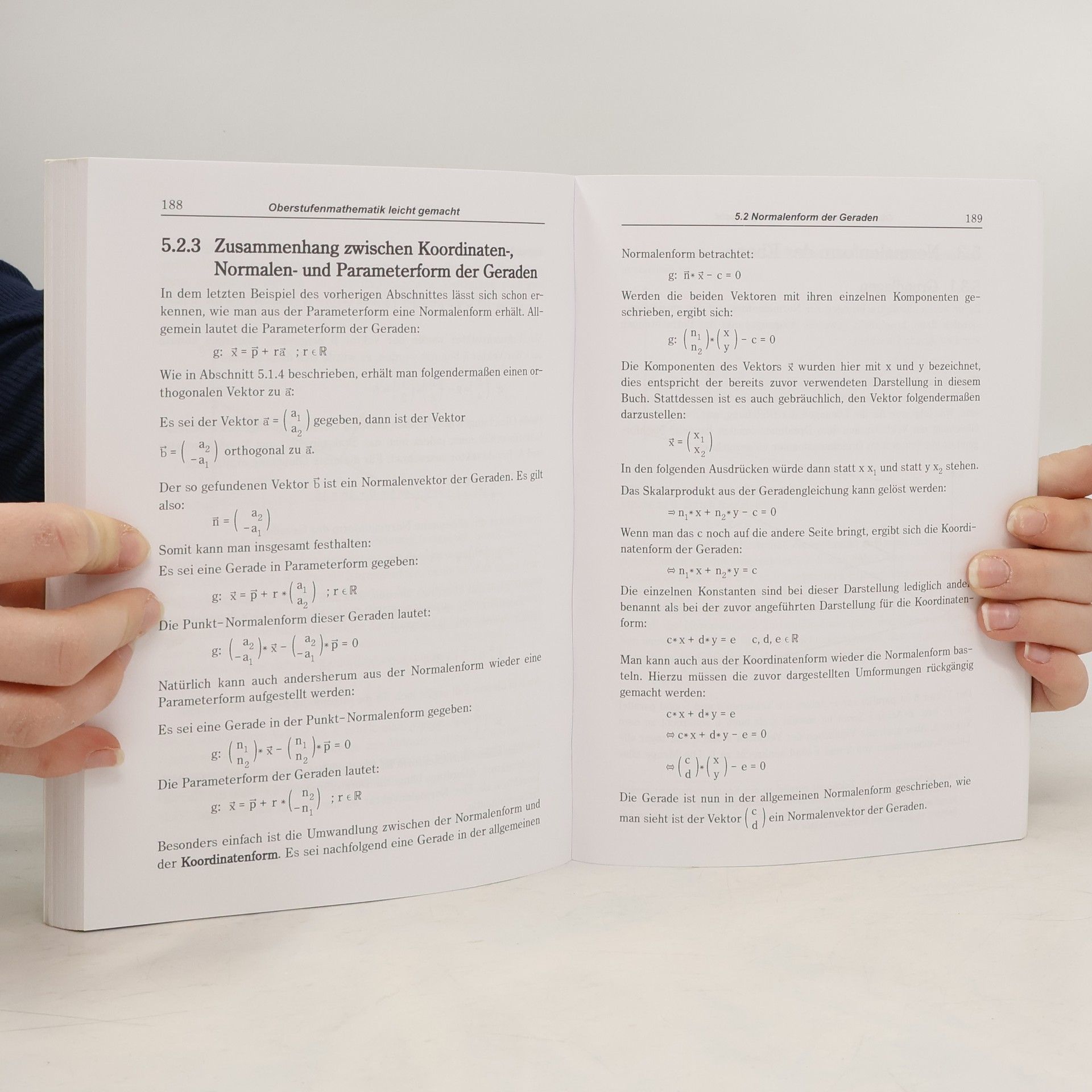 Peter Dörsam Oberstufenmathematik leicht gemacht 2