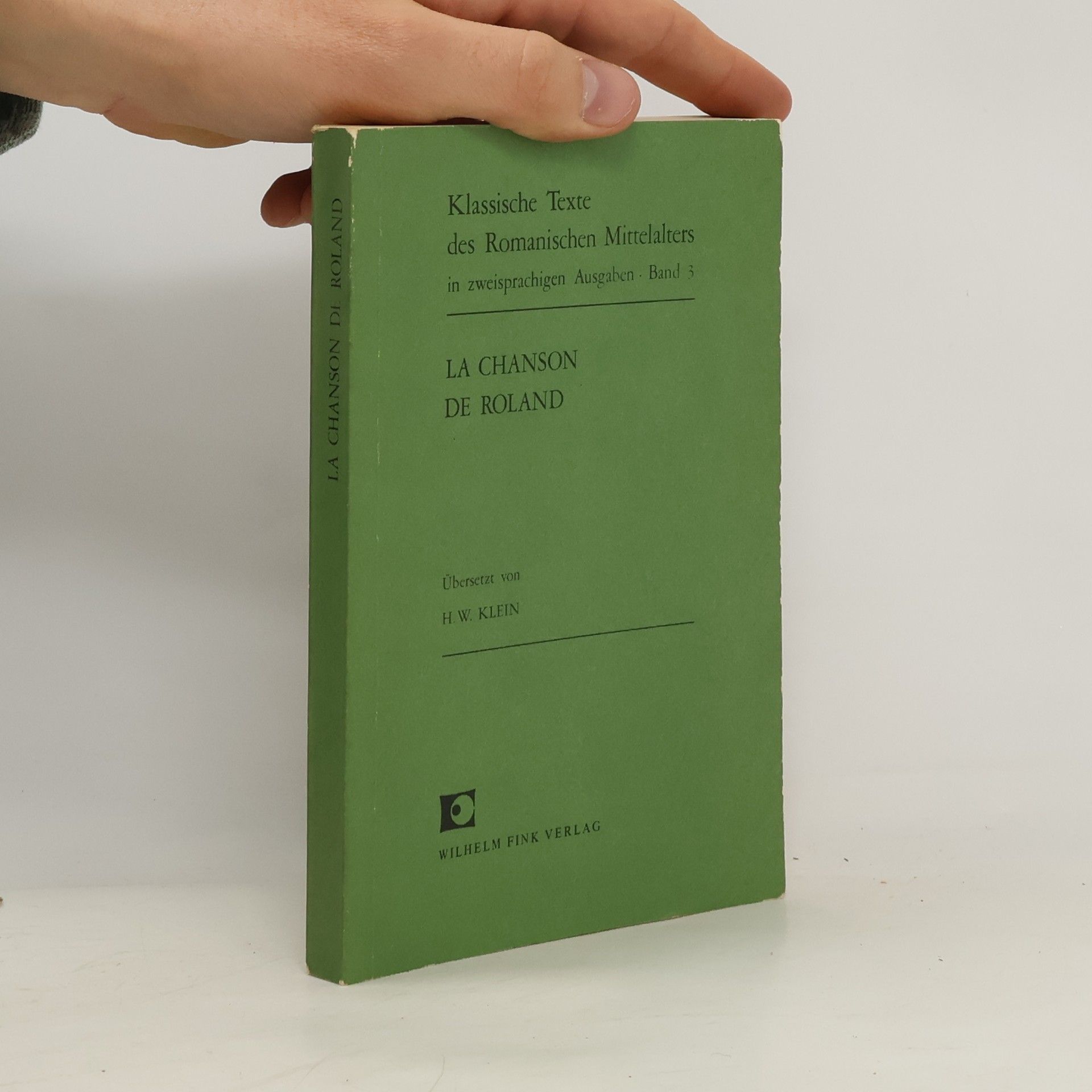 H. W. Klein La Chanson de Roland