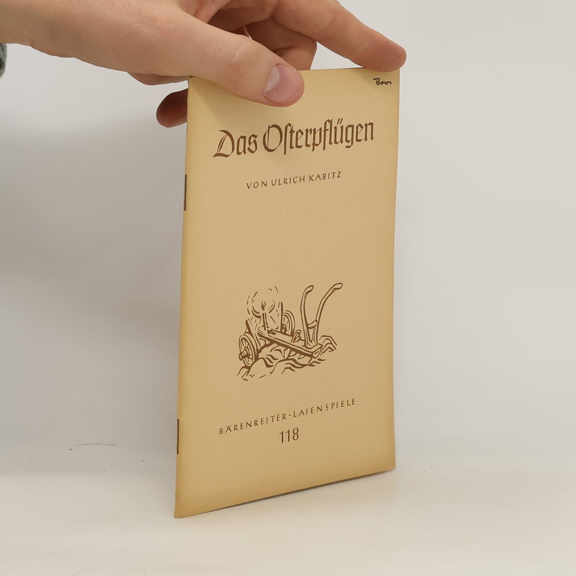 Ulrich Kabitz Das Osterpflüngen